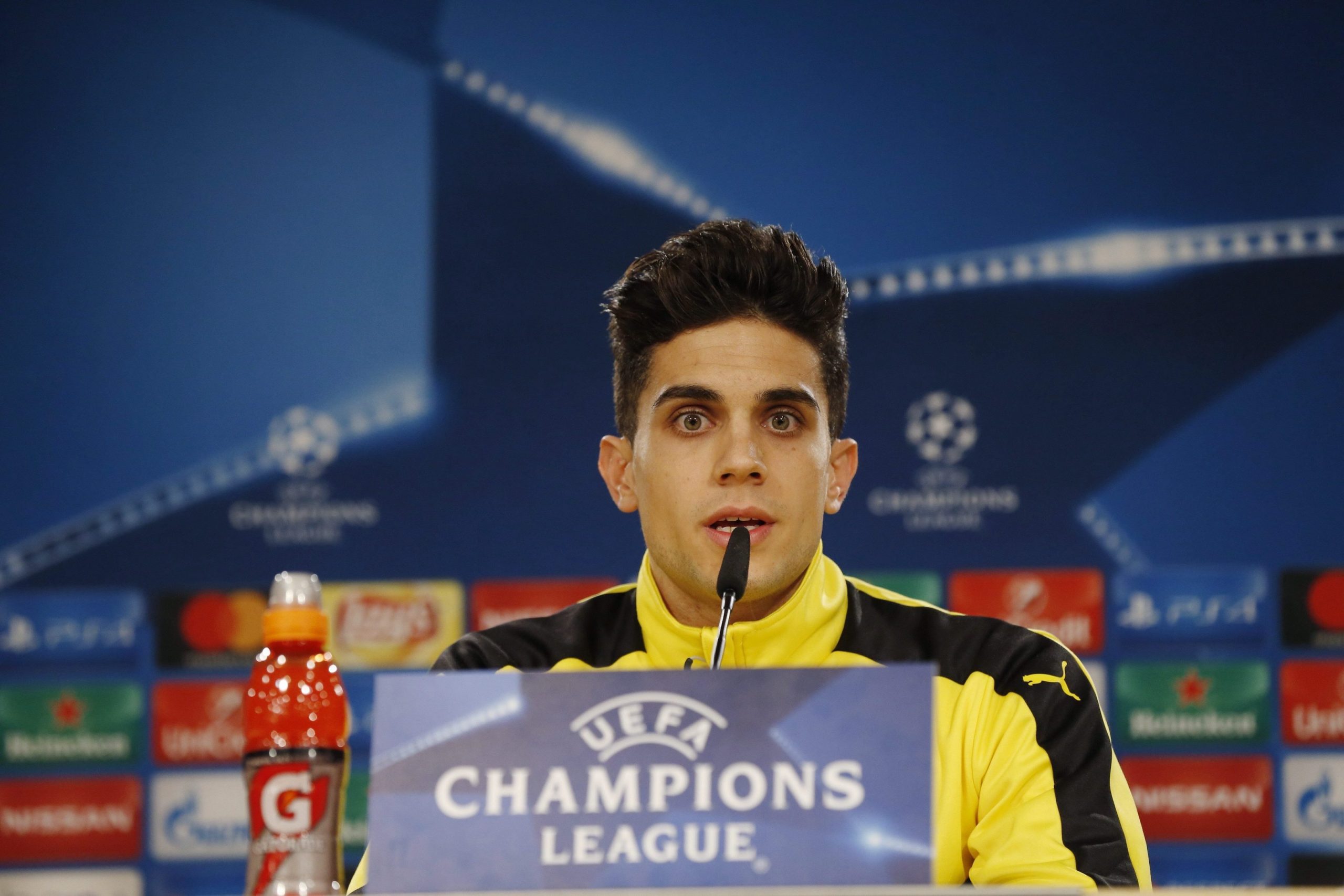 Marc Bartra já recebeu alta hospitalar