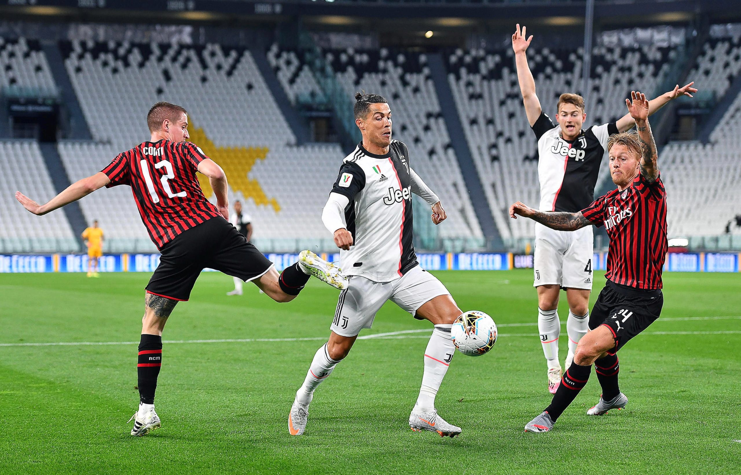 Taça de Itália. Ronaldo falha penálti, mas Juventus está na final