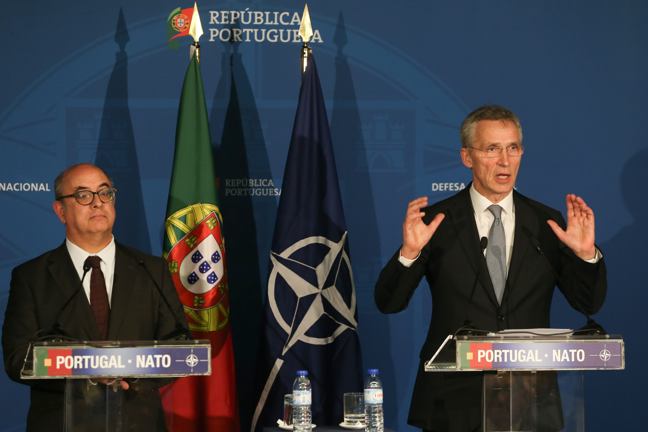 Secretário-geral da NATO espera que Portugal “continue a cumprir” compromissos