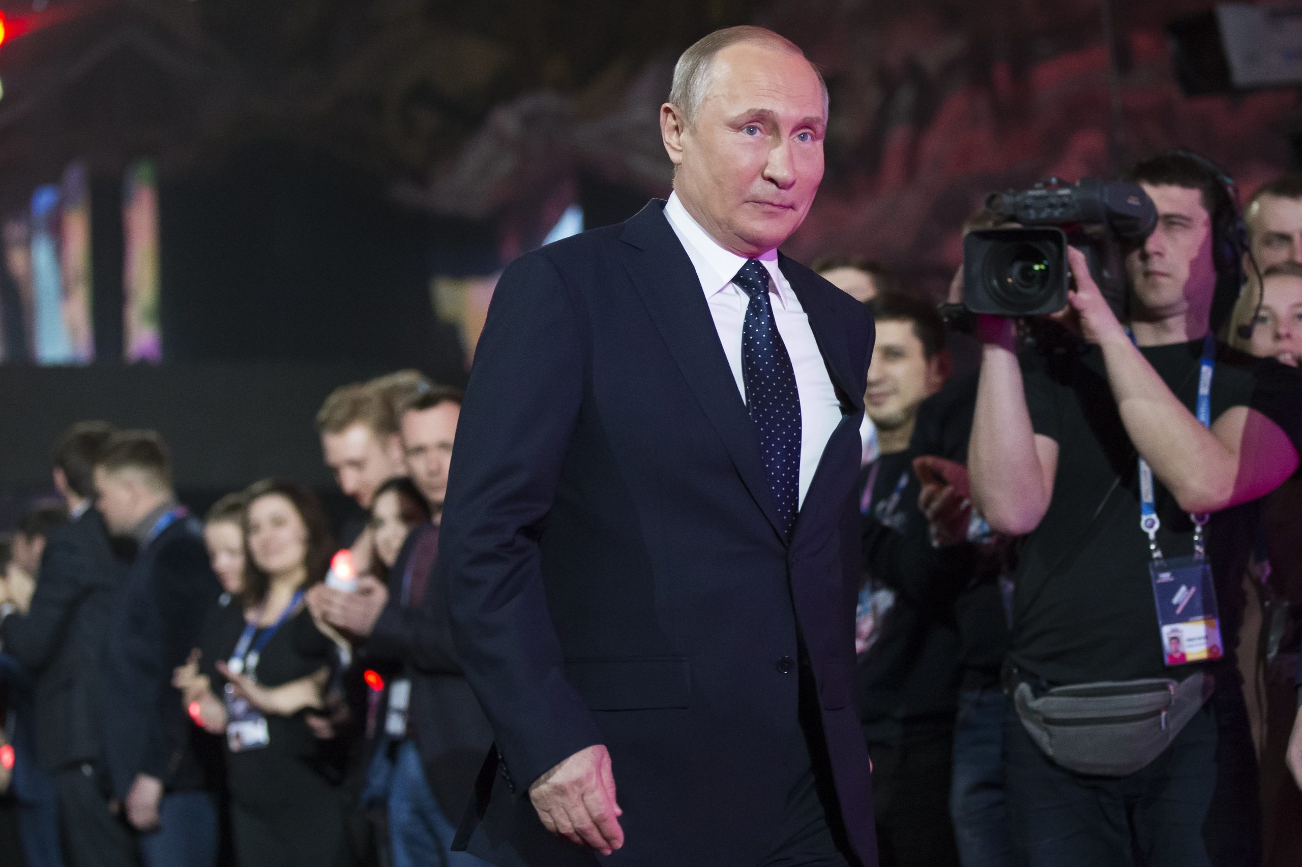 Vladimir Putin recebeu mais de 90% dos votos na Crimeia