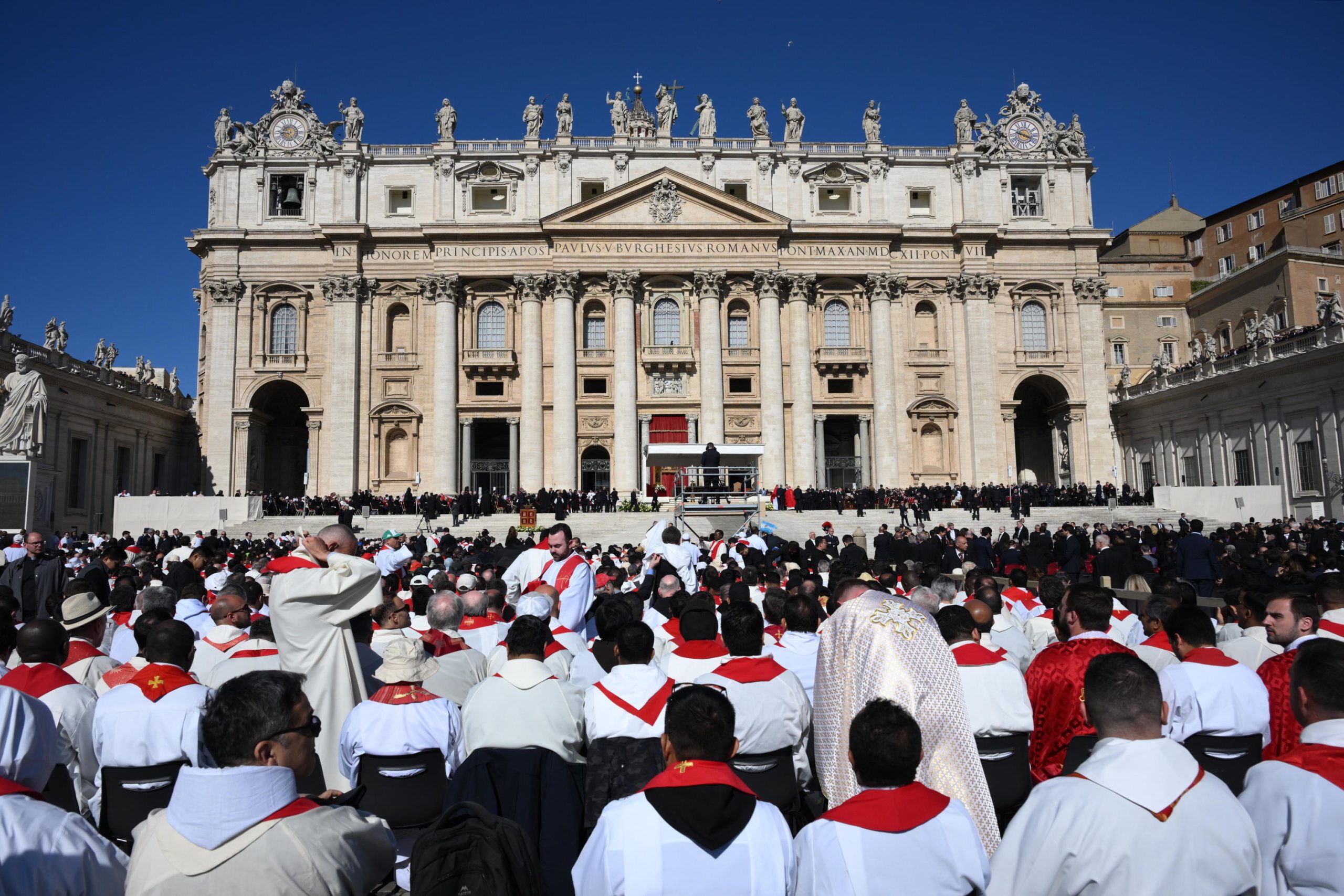 O funeral do Papa Francisco em imagens