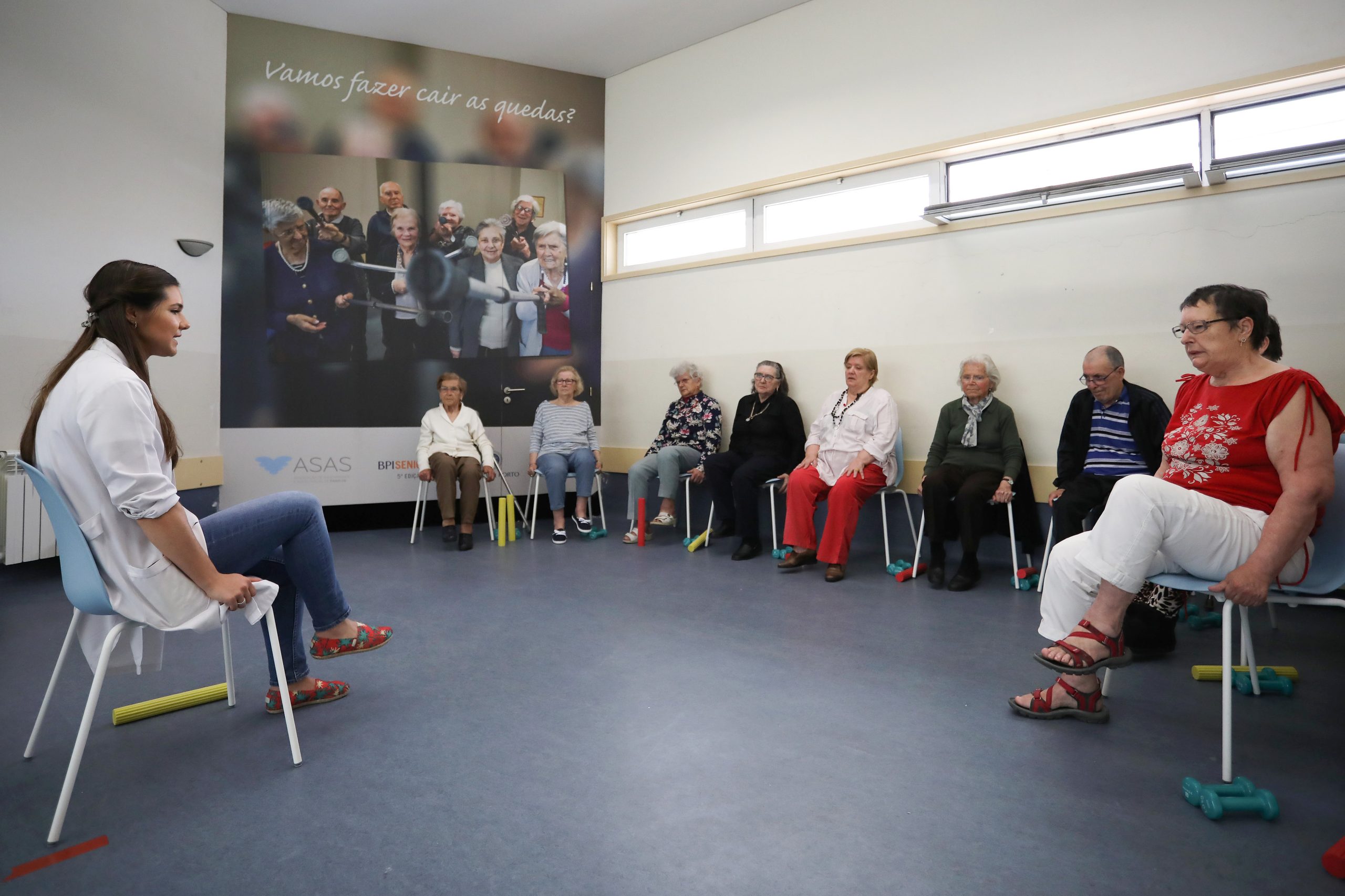 Associação do Porto lança projeto para ensinar idosos a evitar as quedas