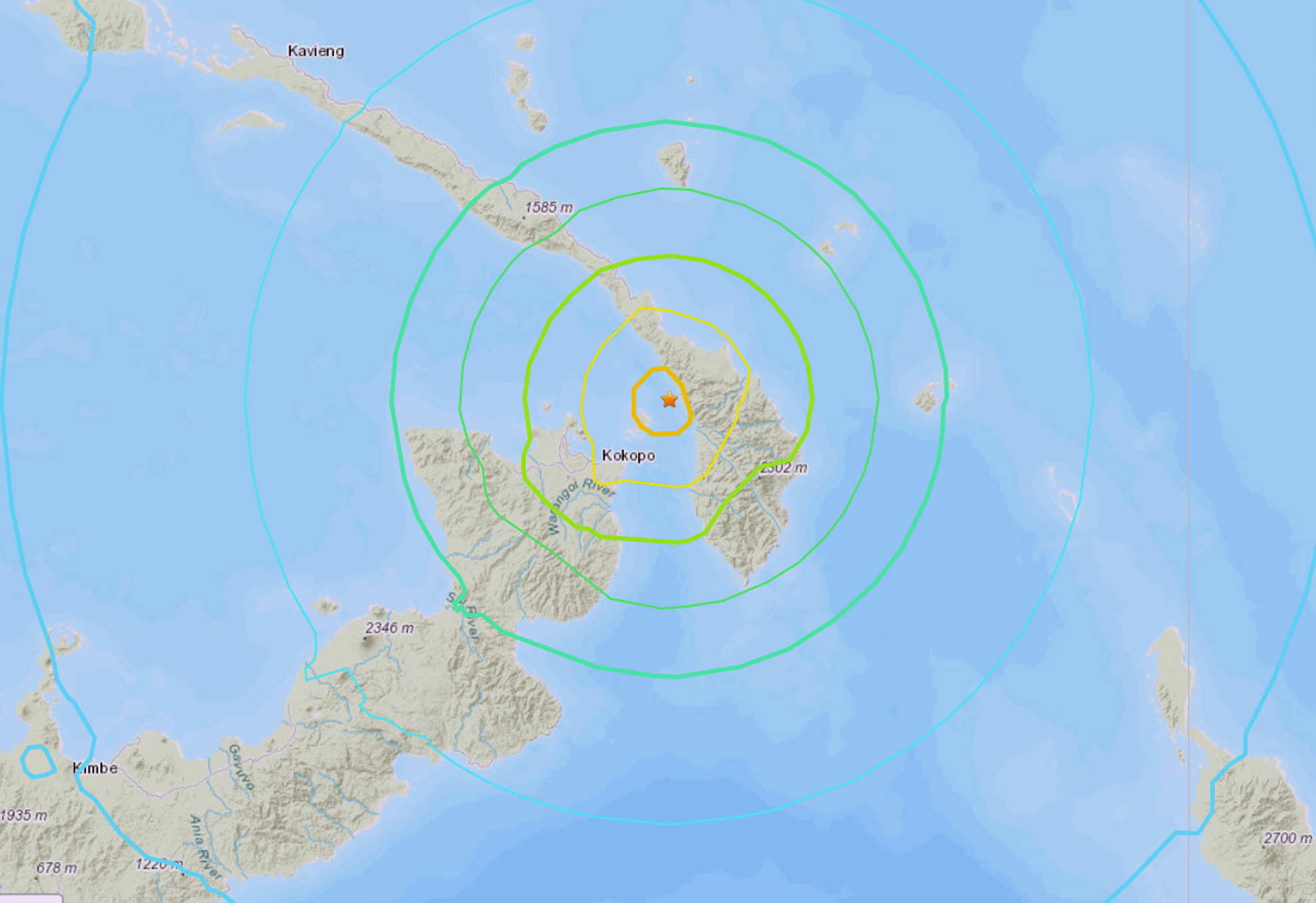 Sismo de magnitude 6,9 provoca alerta de tsunami na Papua Nova Guiné