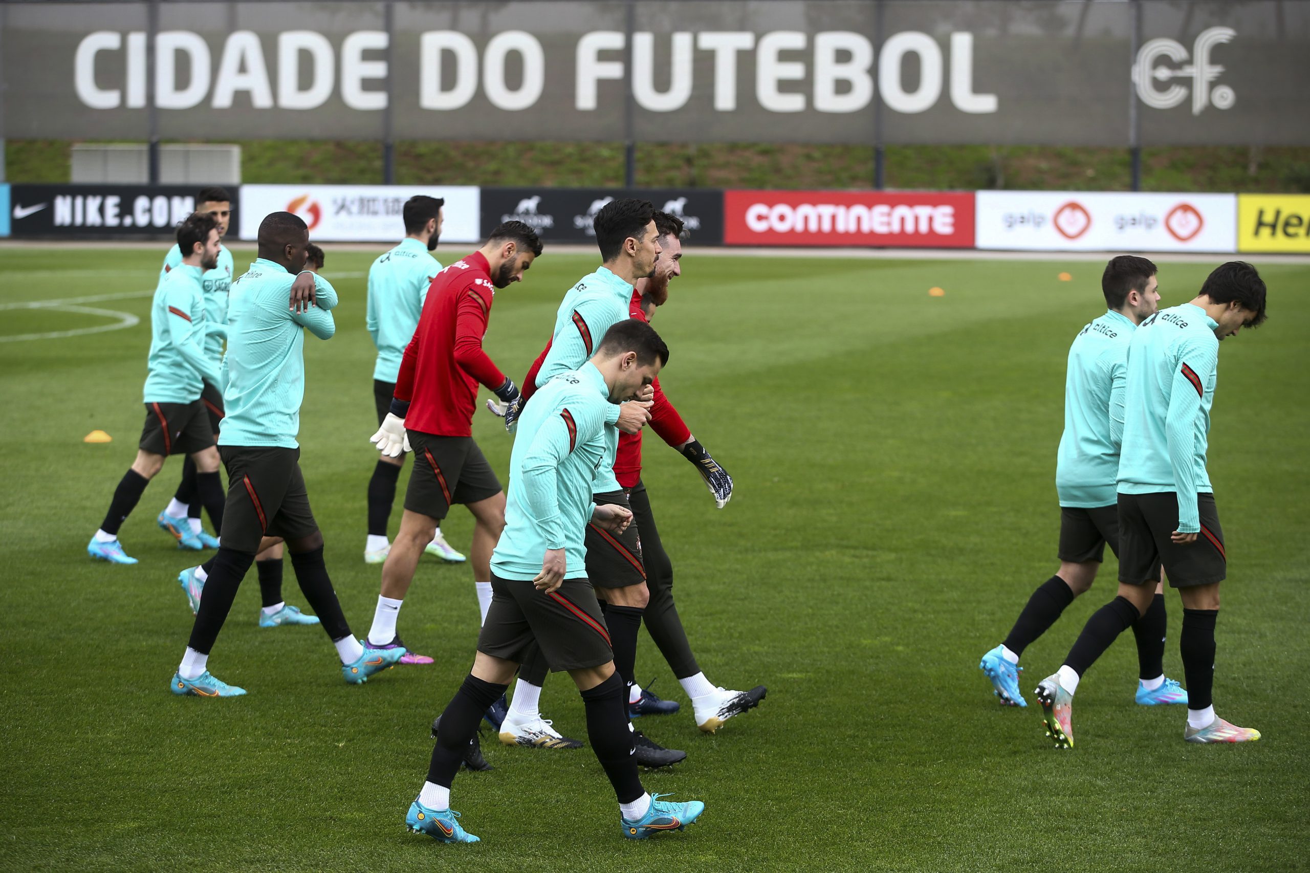 Pepe foi o único ausente no segundo treino de Portugal