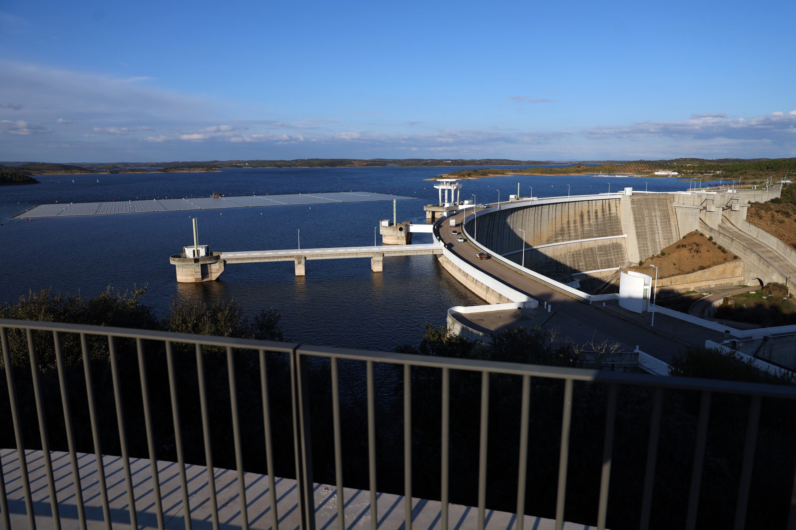 Barragem do Alqueva a “meio metro” do nível de pleno de armazenamento