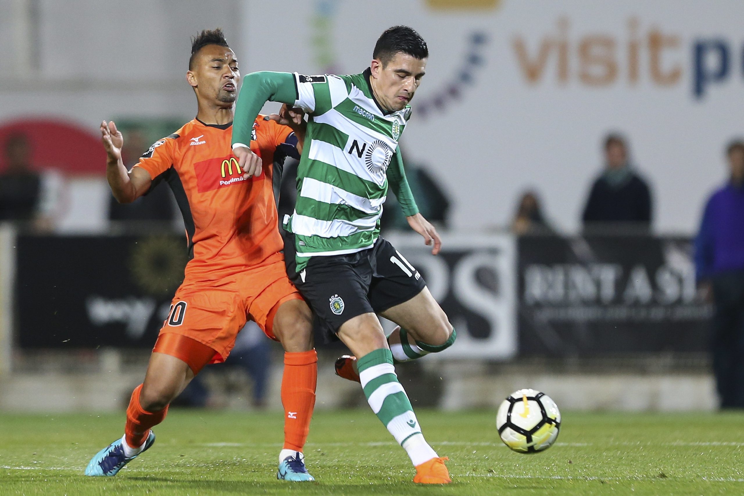Battaglia tem mialgia de esforço e junta-se às ‘baixas’ no Sporting