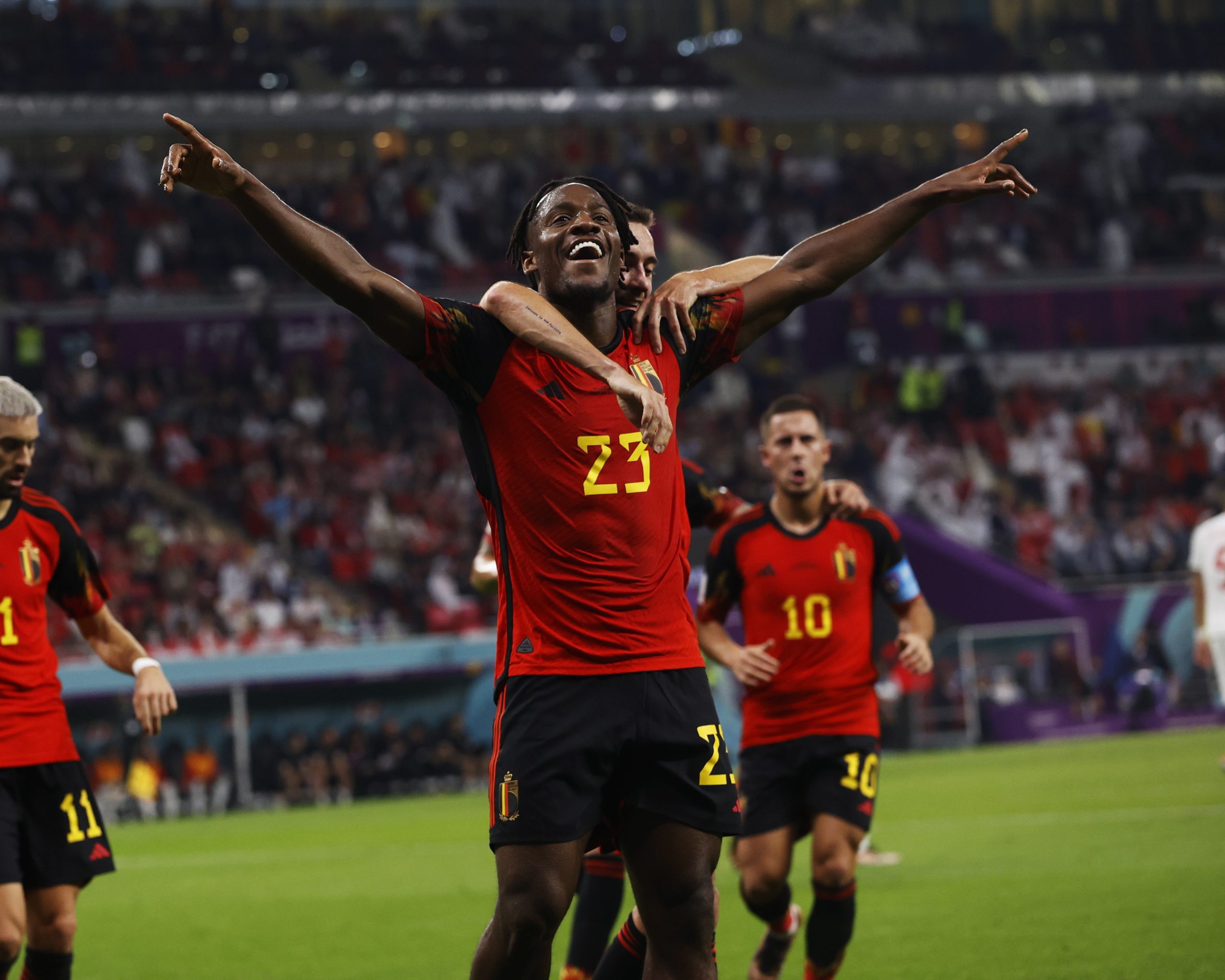 Batshuayi decisivo na vitória belga sobre Canadá