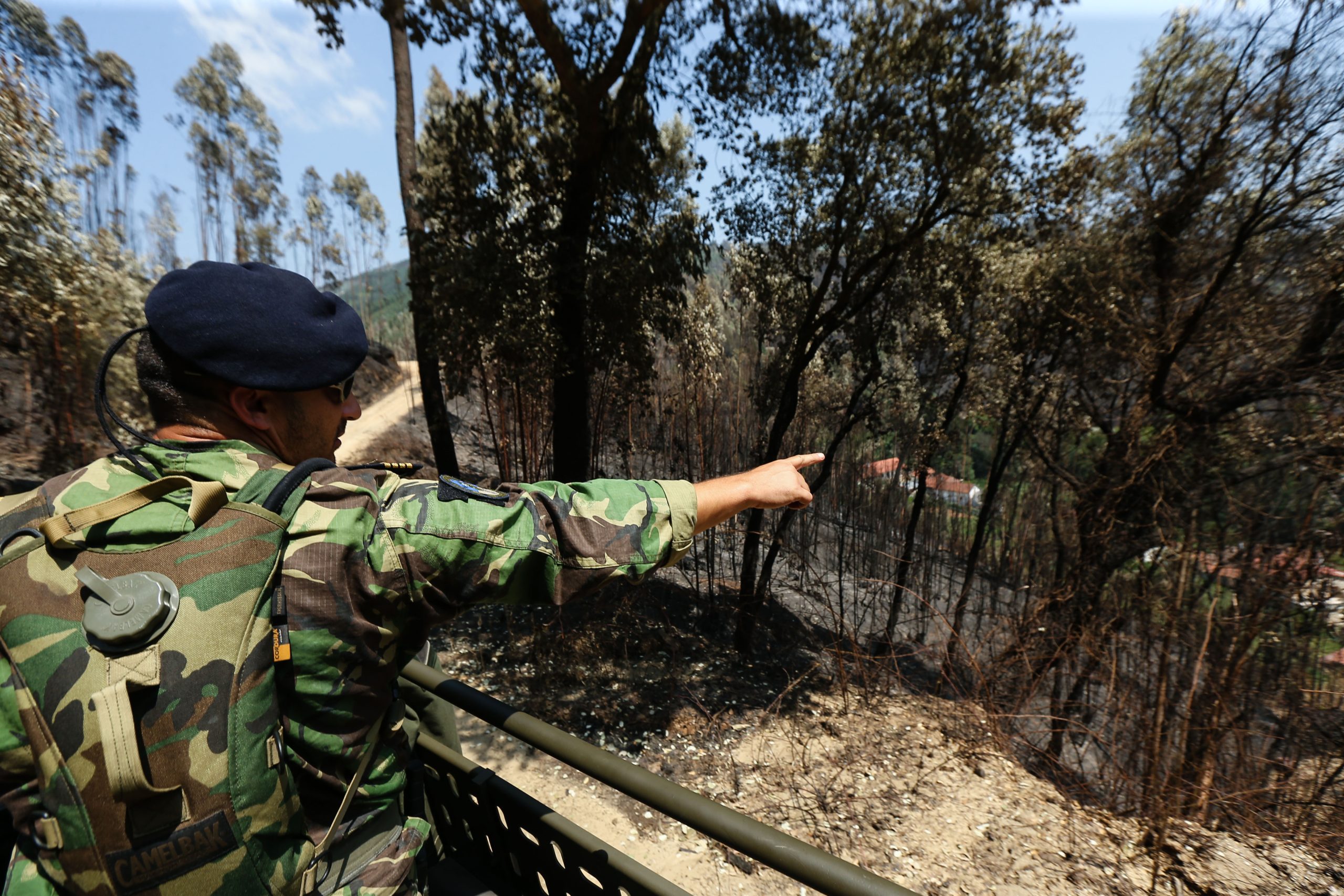 Fuzileiros destacados para apoiar vigilância de incêndios em Lisboa e Setúbal