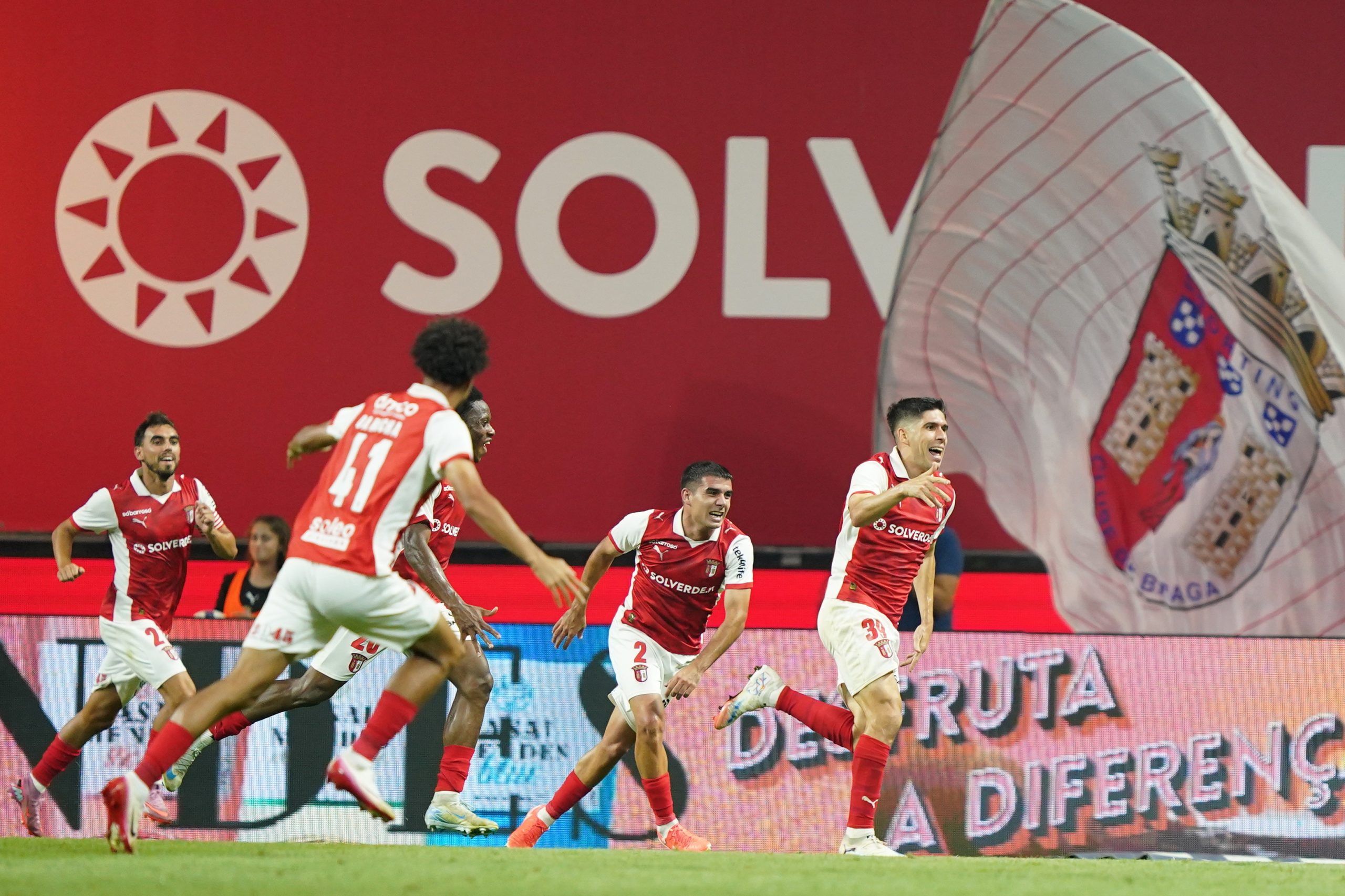 Na Roménia, Braga vence Cluj e adianta-se na corrida à Liga Europa