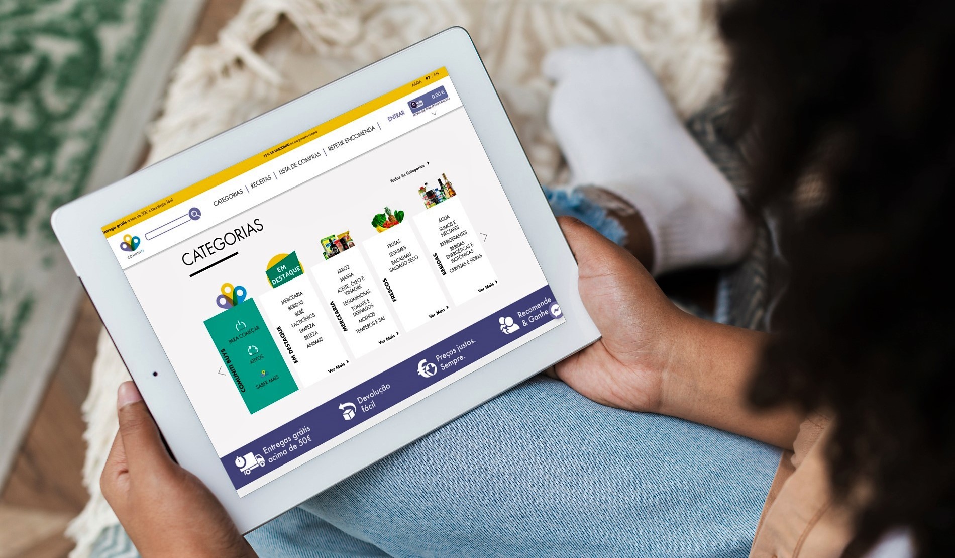 comuniTI. O supermercado que quer “dar poder para fazer compras de uma forma mais inteligente”