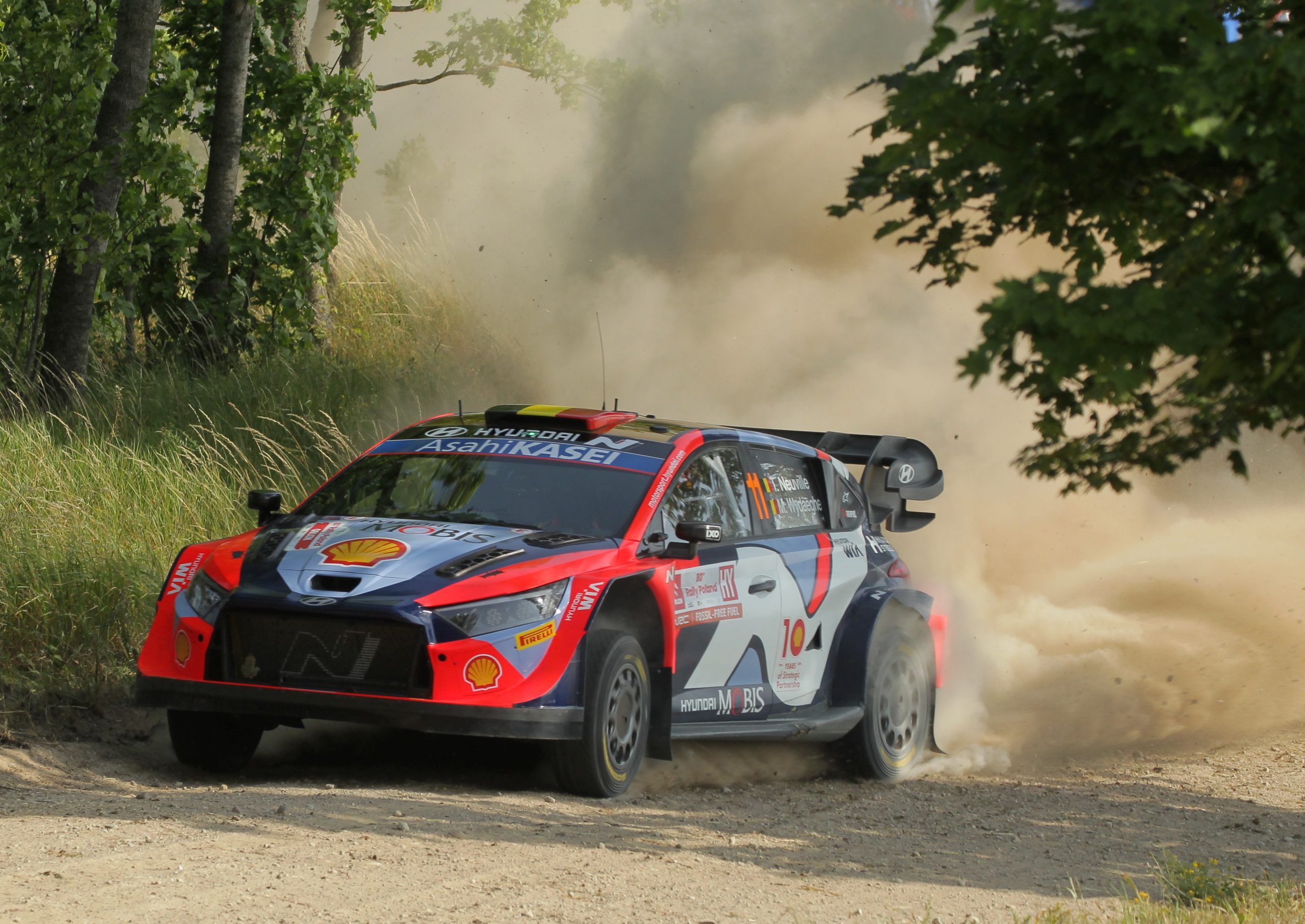 WRC: Thierry Neuville é o primeiro líder do Rali da Finlândia