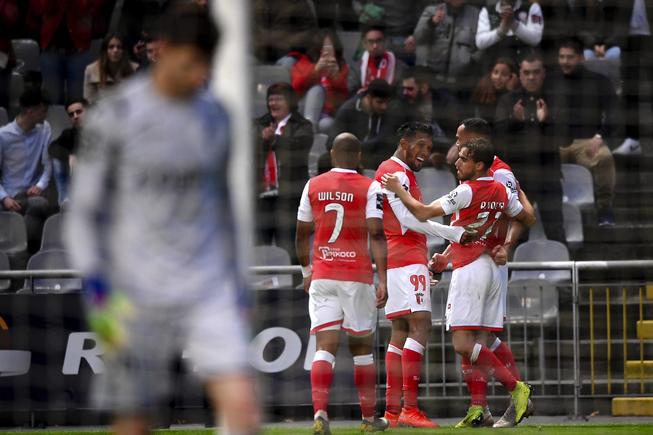 Braga vence Guimarães por 1-0 e reforça terceiro lugar da I Liga