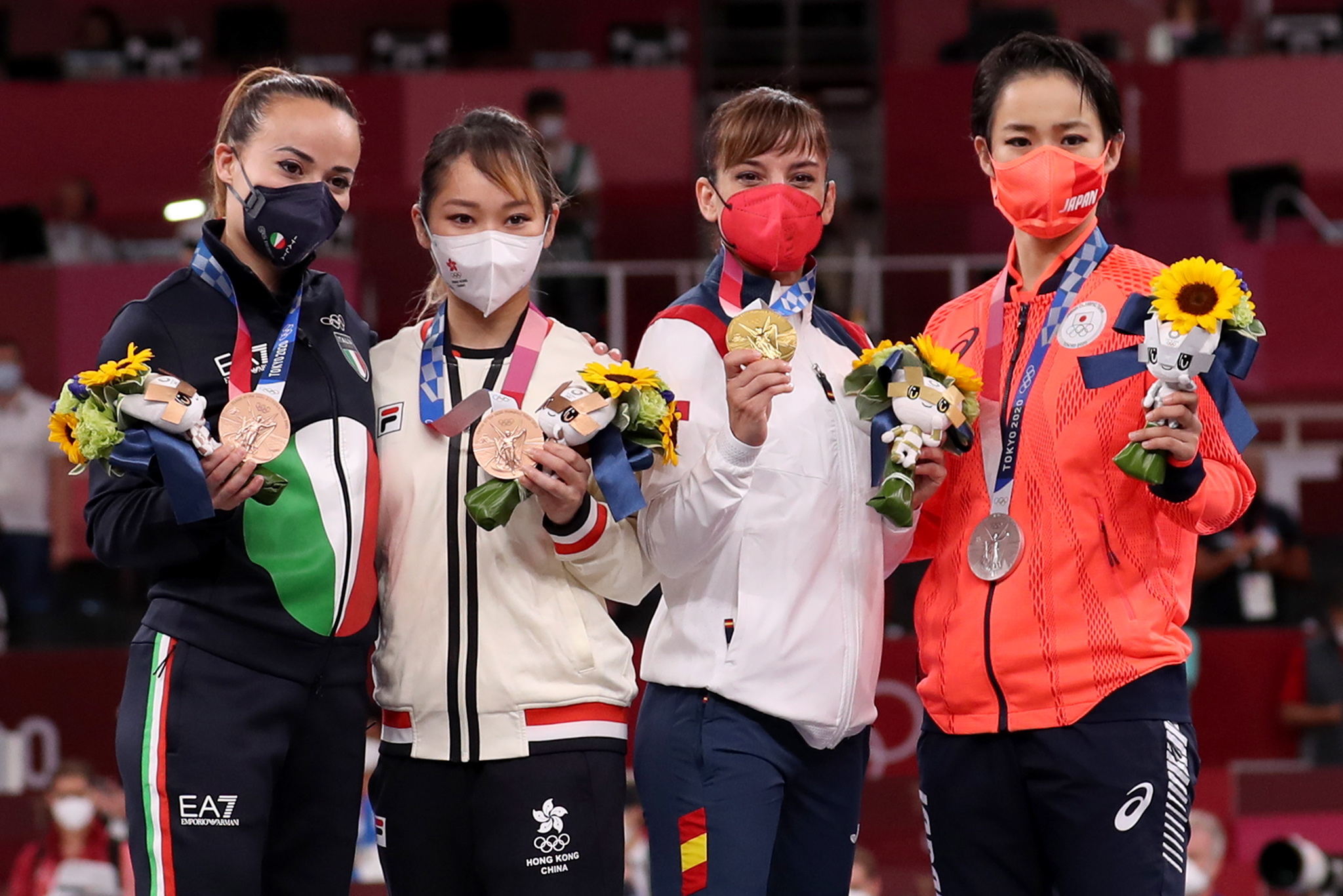 Sandra Sanchéz e Steven da Costa são os primeiros campeões olímpicos de karaté
