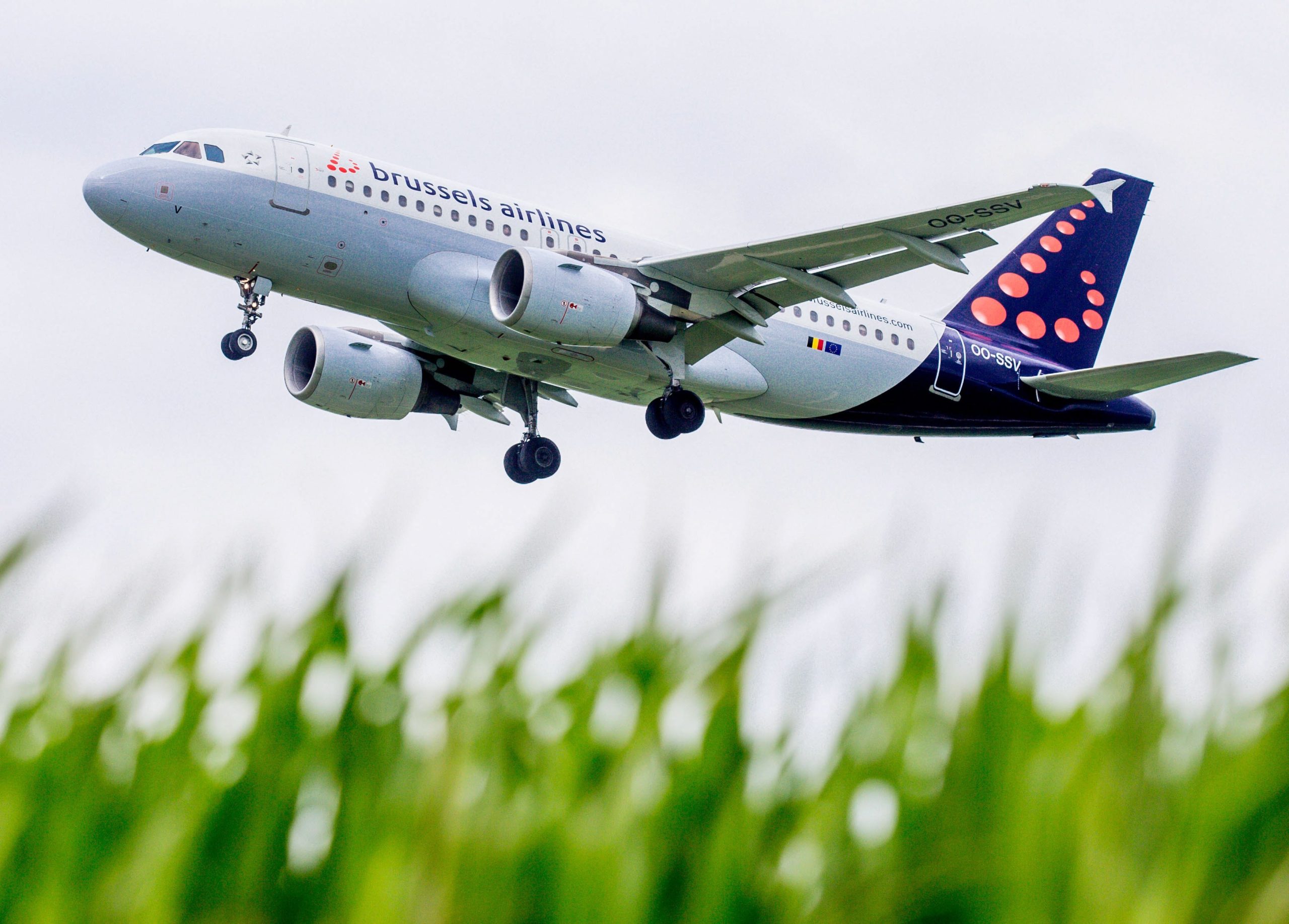 Brussels Airlines cancela 75% de voos hoje devido a greve de pilotos