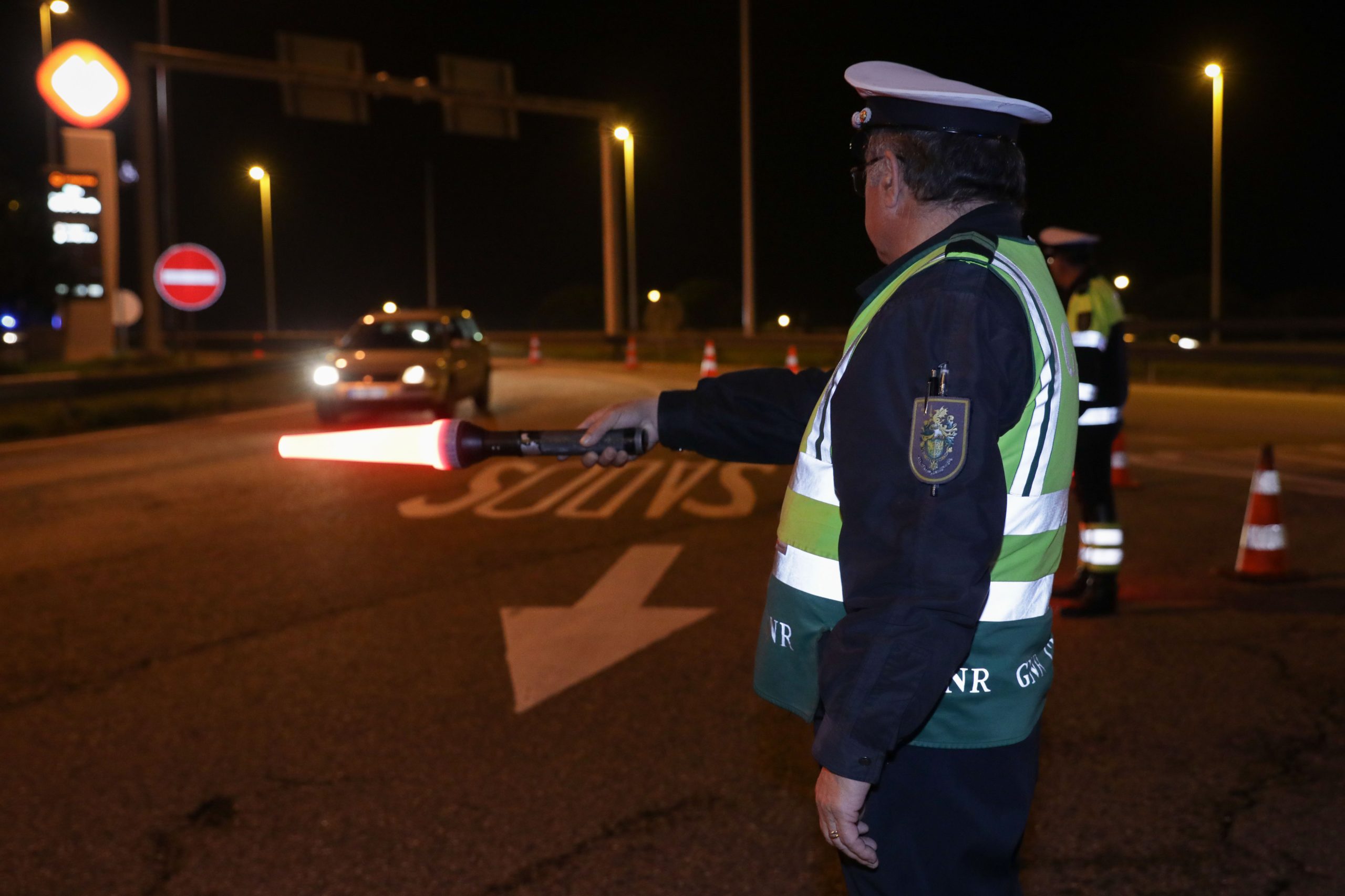 GNR deteve 113 pessoas na primeira noite do ano em operações de trânsito