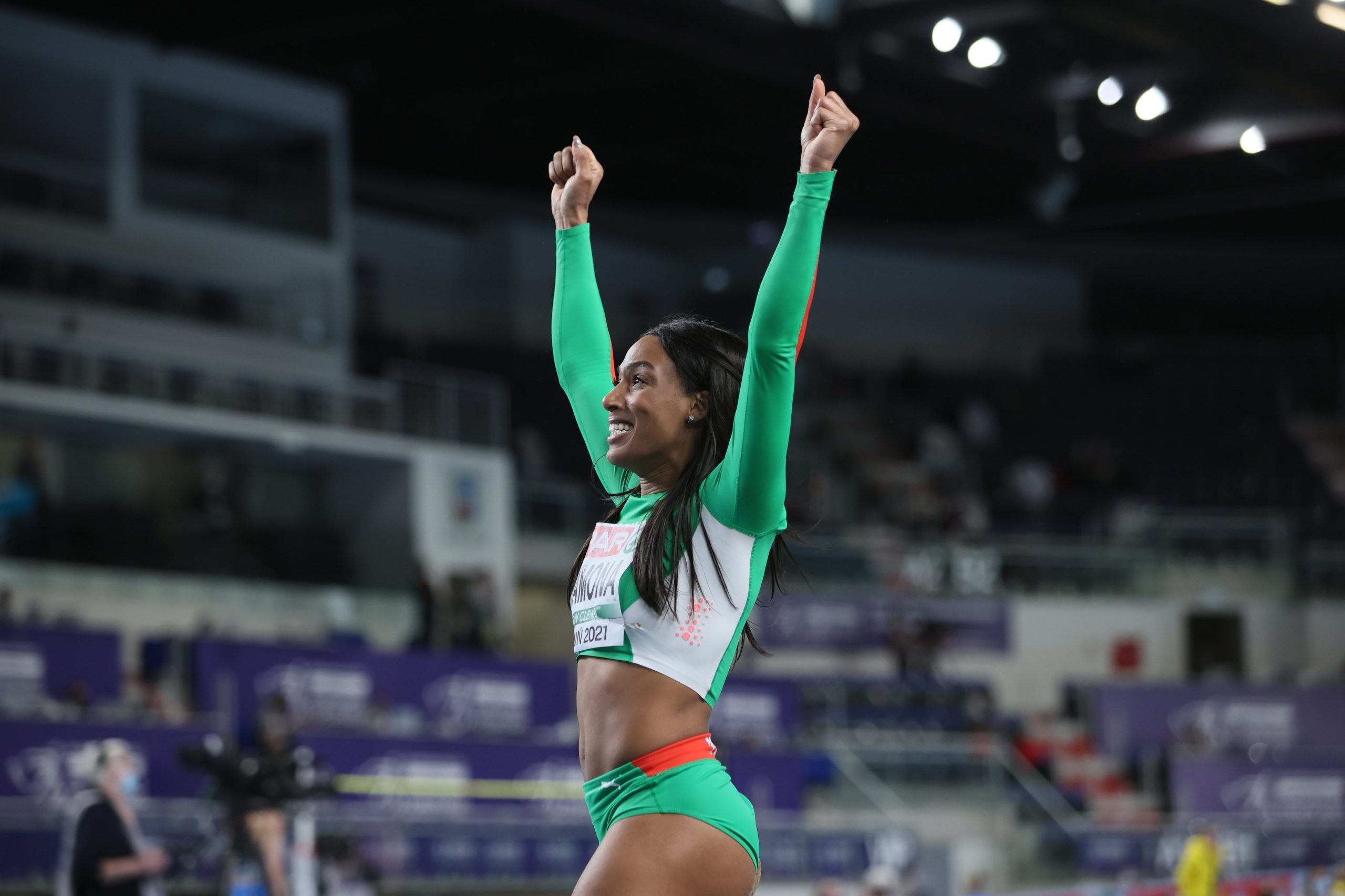 Patrícia Mamona conquista prata no triplo salto da Liga Diamante