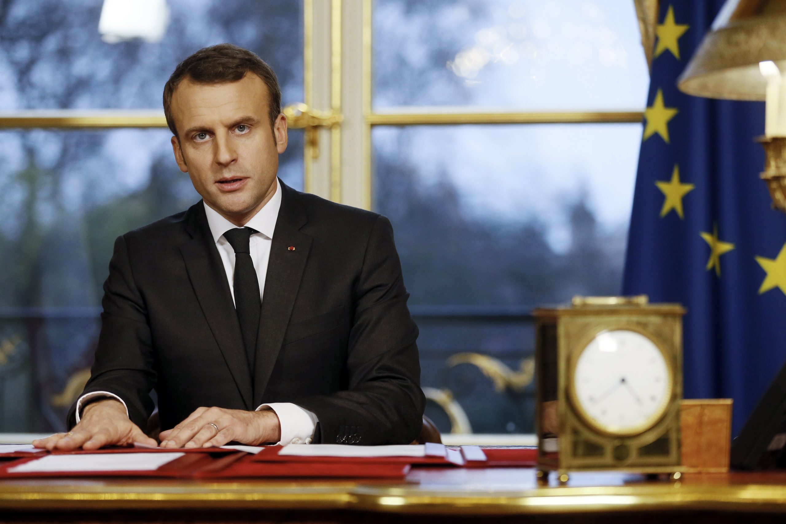 Macron recebe Erdogan no Palácio do Eliseu