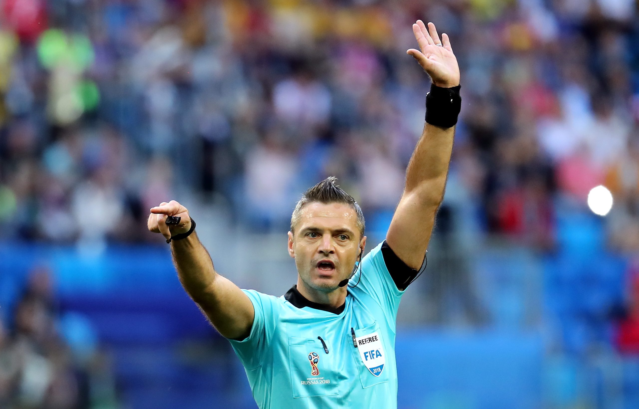 Esloveno Damir Skomina é o árbitro do Sporting-Arsenal