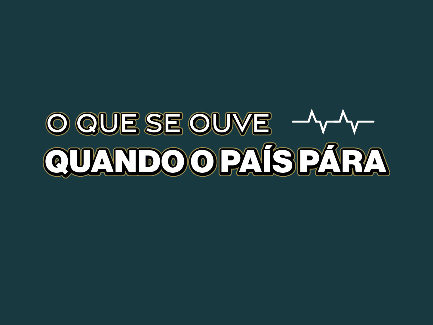 “O que se ouve quando o país pára”: Histórias de como a pandemia mudou os lugares e as pessoas