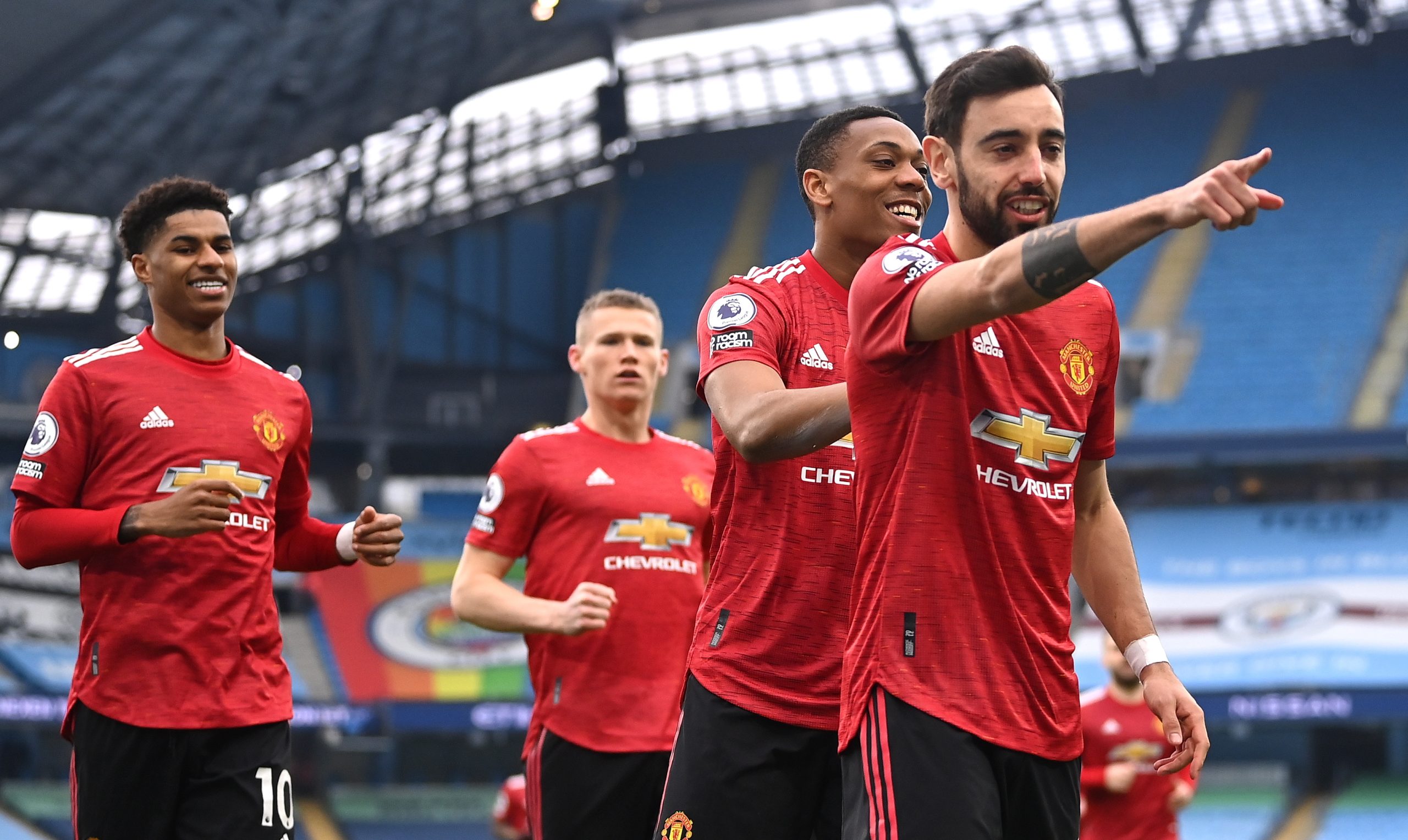 Premier League: No dérbi de Manchester prevaleceram os Diabos Vermelhos (com Bruno Fernandes a marcar)