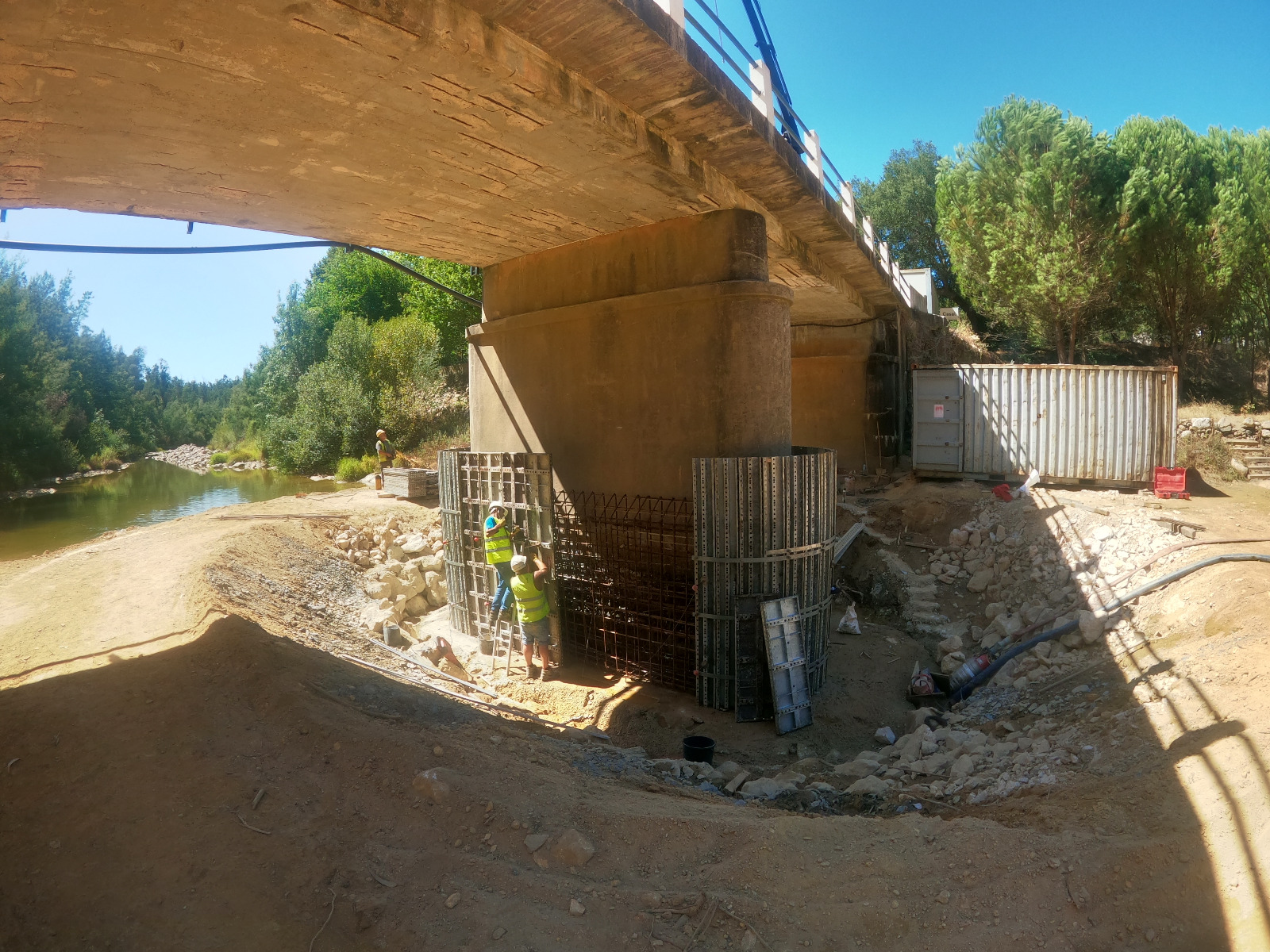 Câmara de Águeda inicia reparação de ponte com fragilidades num pilar
