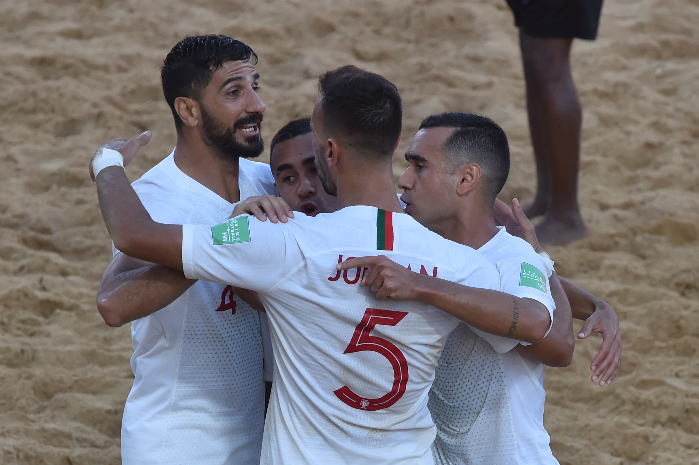Portugal é campeão do mundo de futebol de praia