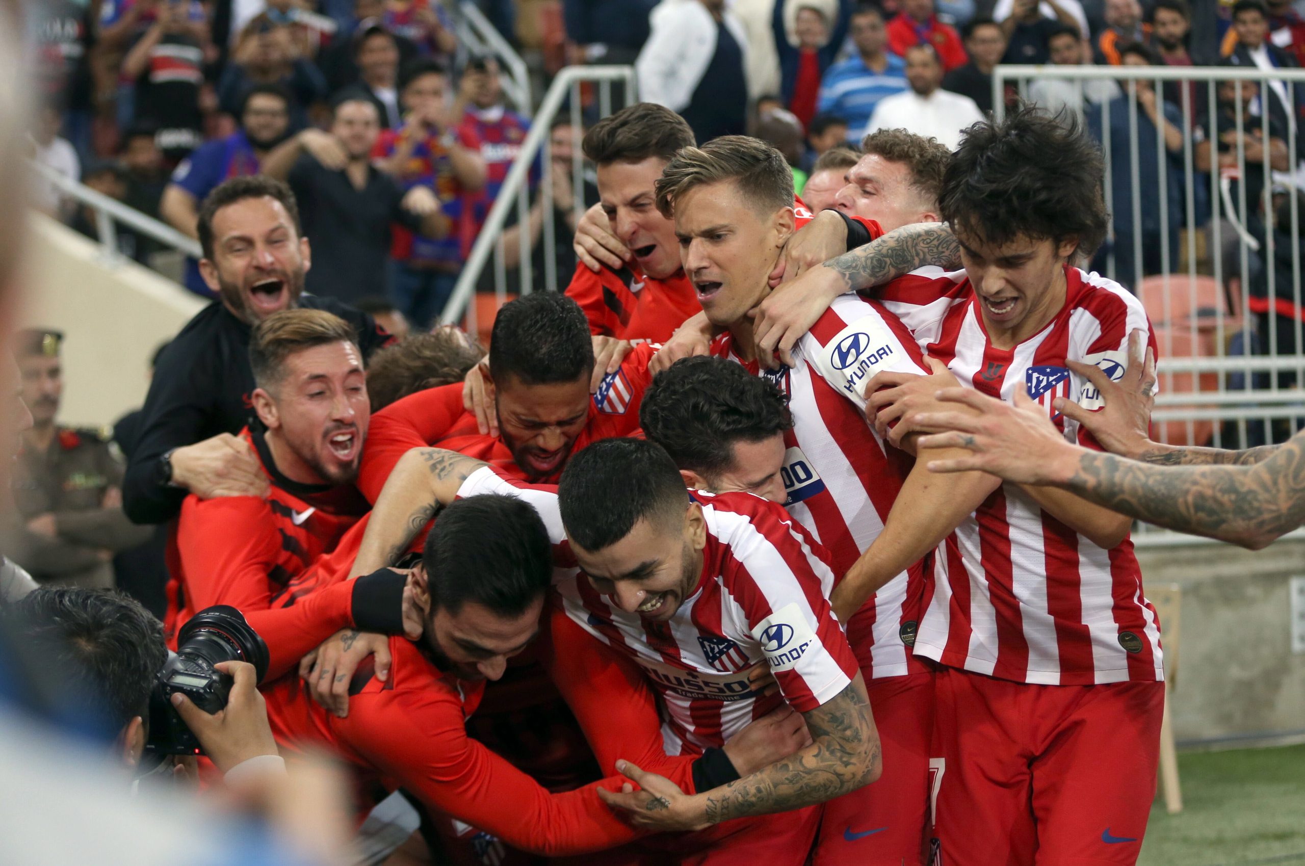 Reviravolta final surpreendente dá final da Supertaça ao Atlético de Madrid