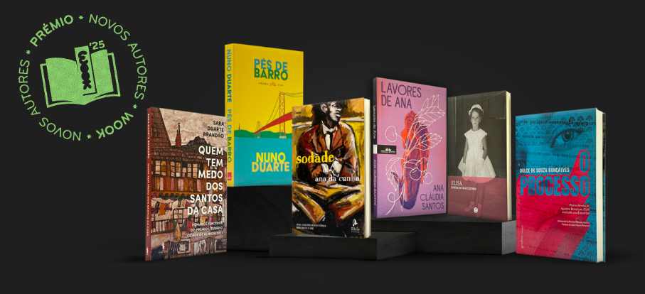 Estes são os seis finalistas da segunda edição do Prémio WOOK – Novos Autores
