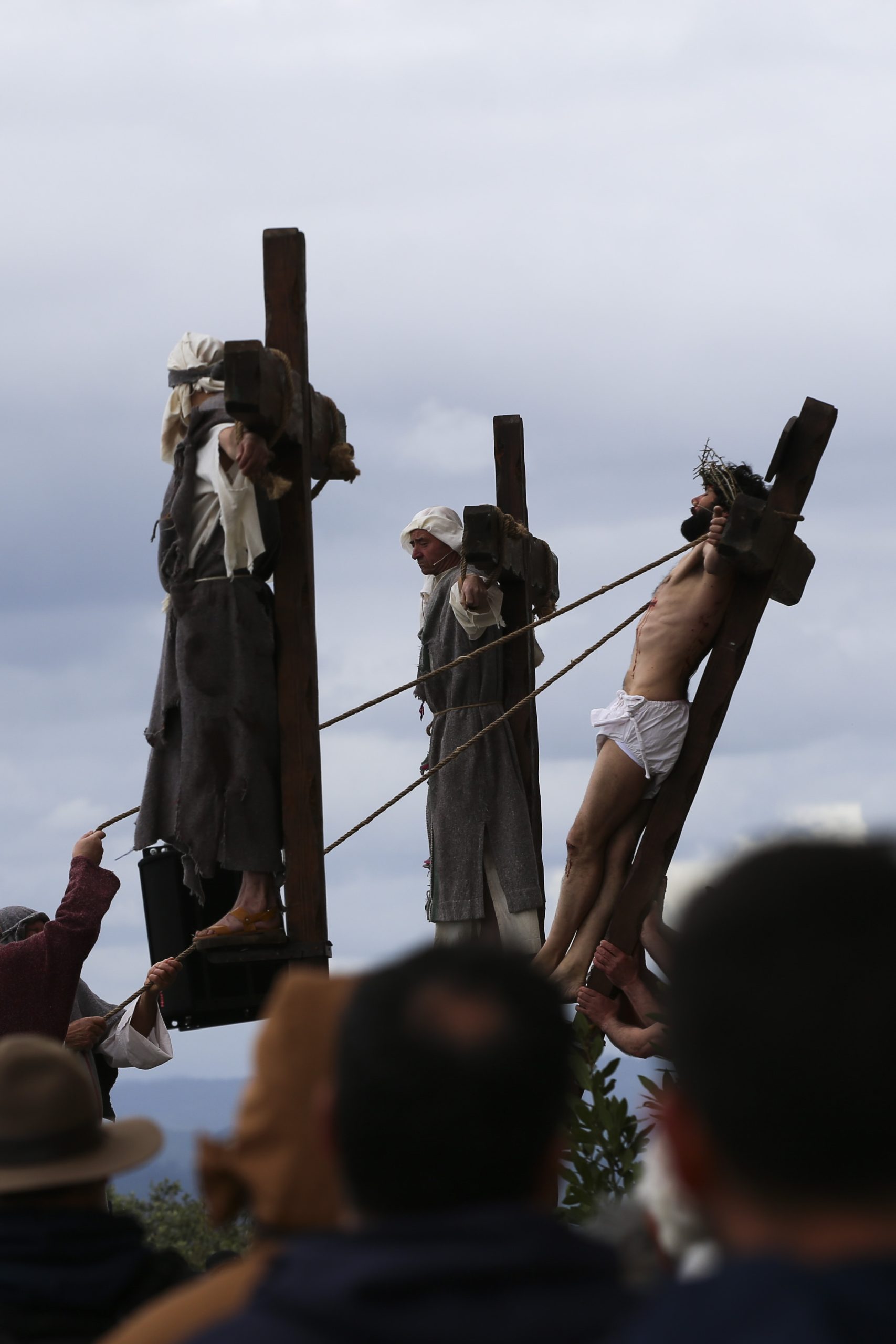 Cerca de 100 atores e figurantes trazem a Ourém as últimas passagens da vida terrena de Jesus Cristo