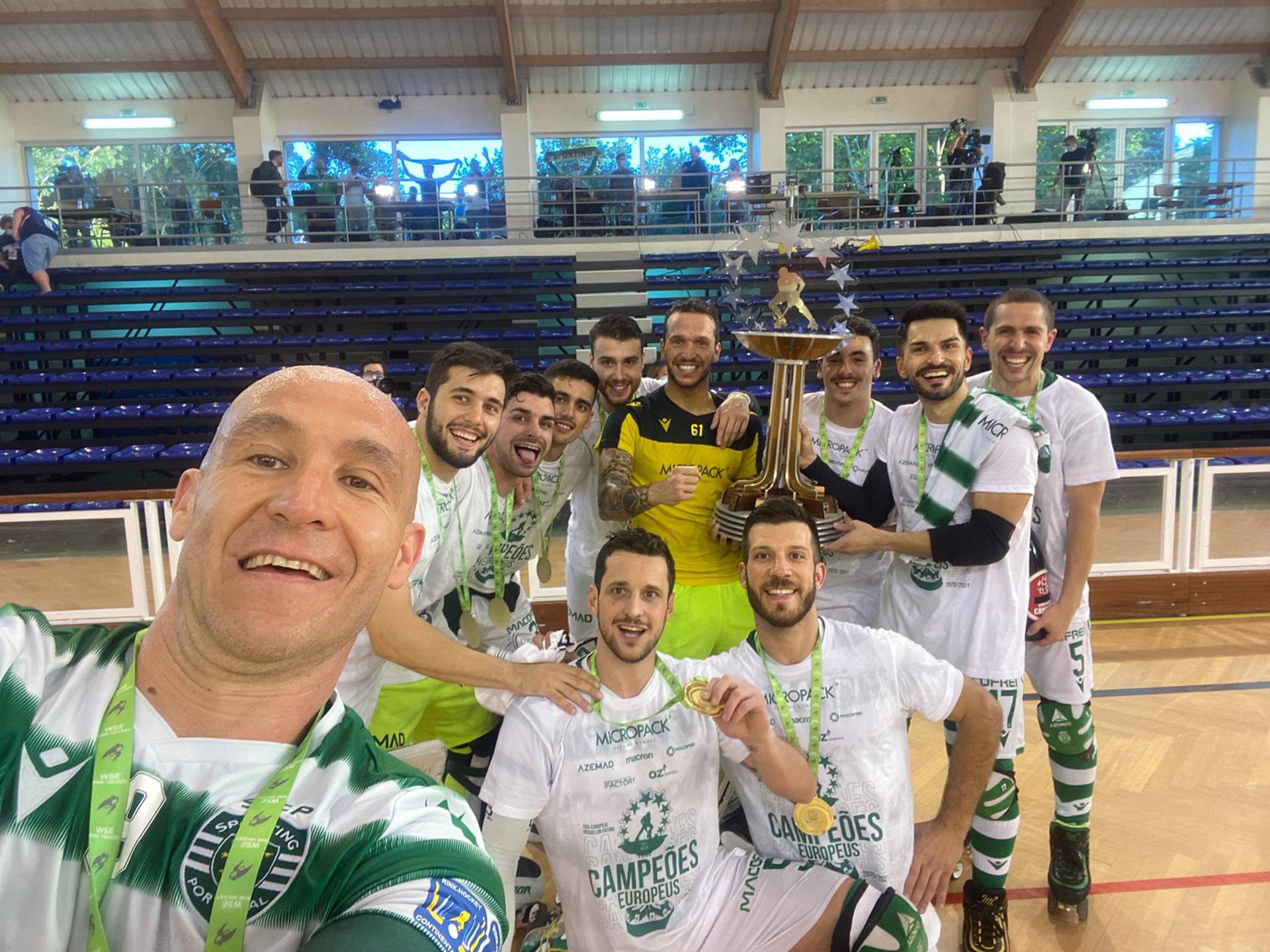 Sporting vence FC Porto e é campeão europeu de hóquei em patins
