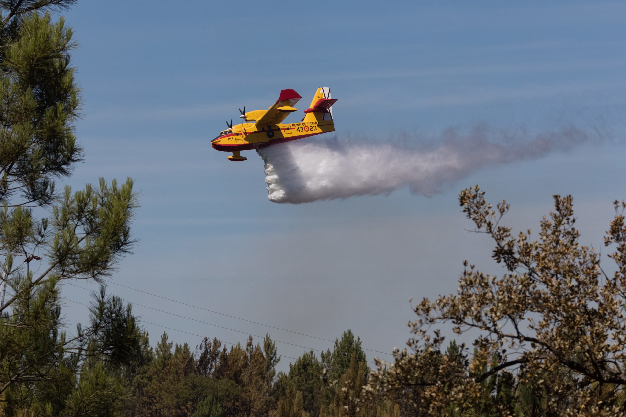 Incêndios: Dois aviões Canadair de Itália chegam hoje à tarde a Portugal