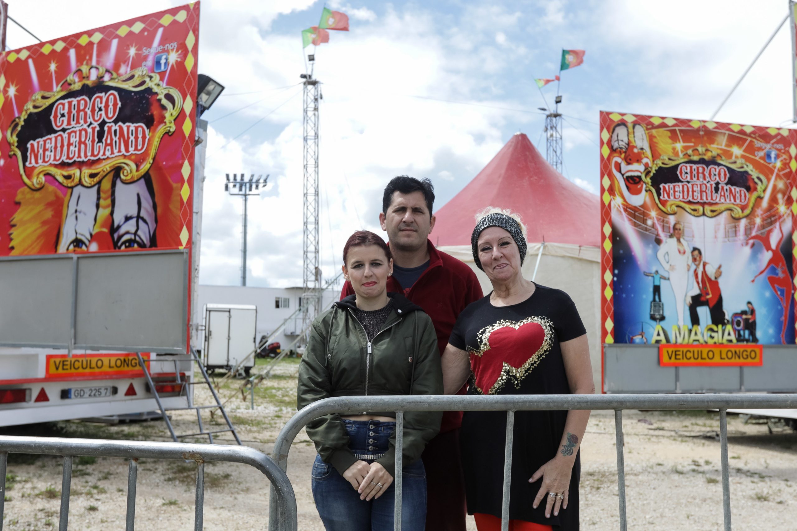 Covid-19: Circo parado na Figueira da Foz vive da solidariedade dos munícipes