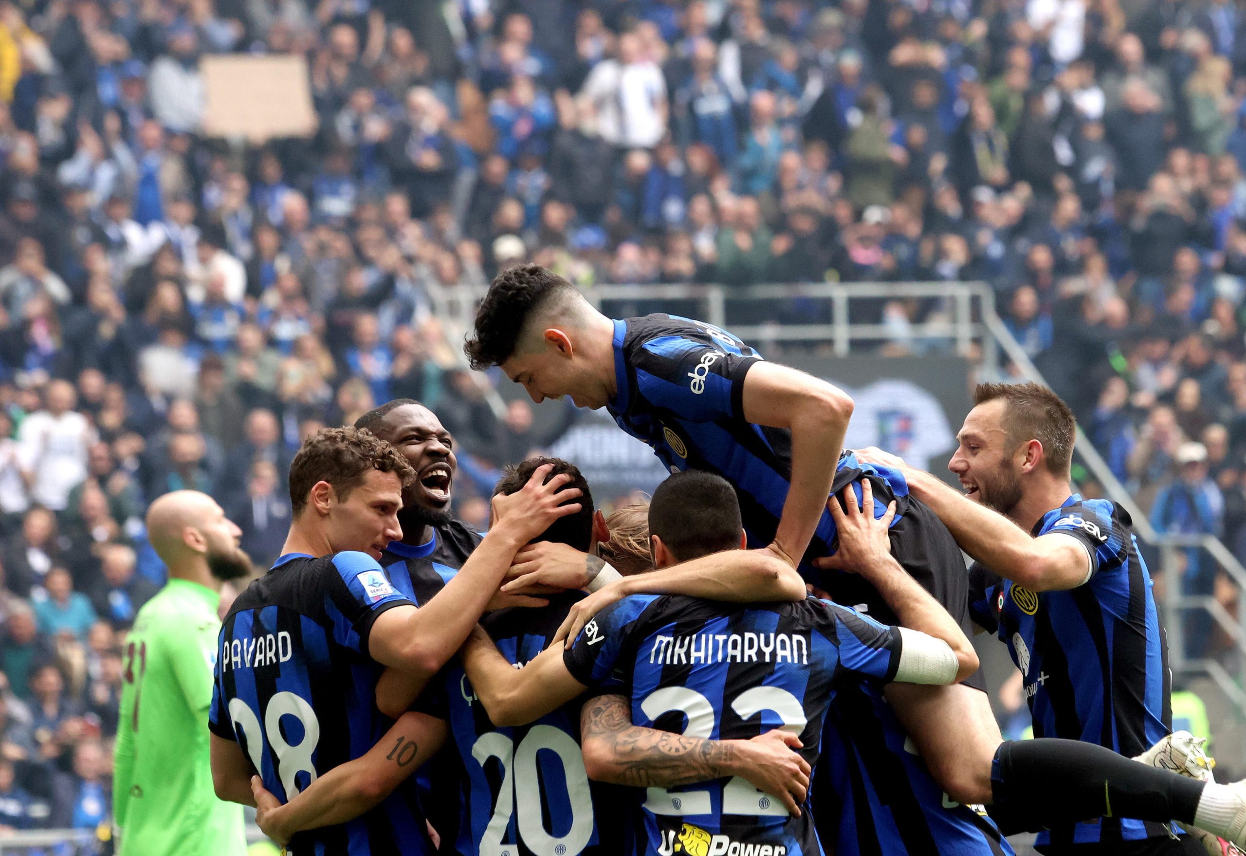 Campeão Inter de Milão segue destacado no topo com novo triunfo na Serie A