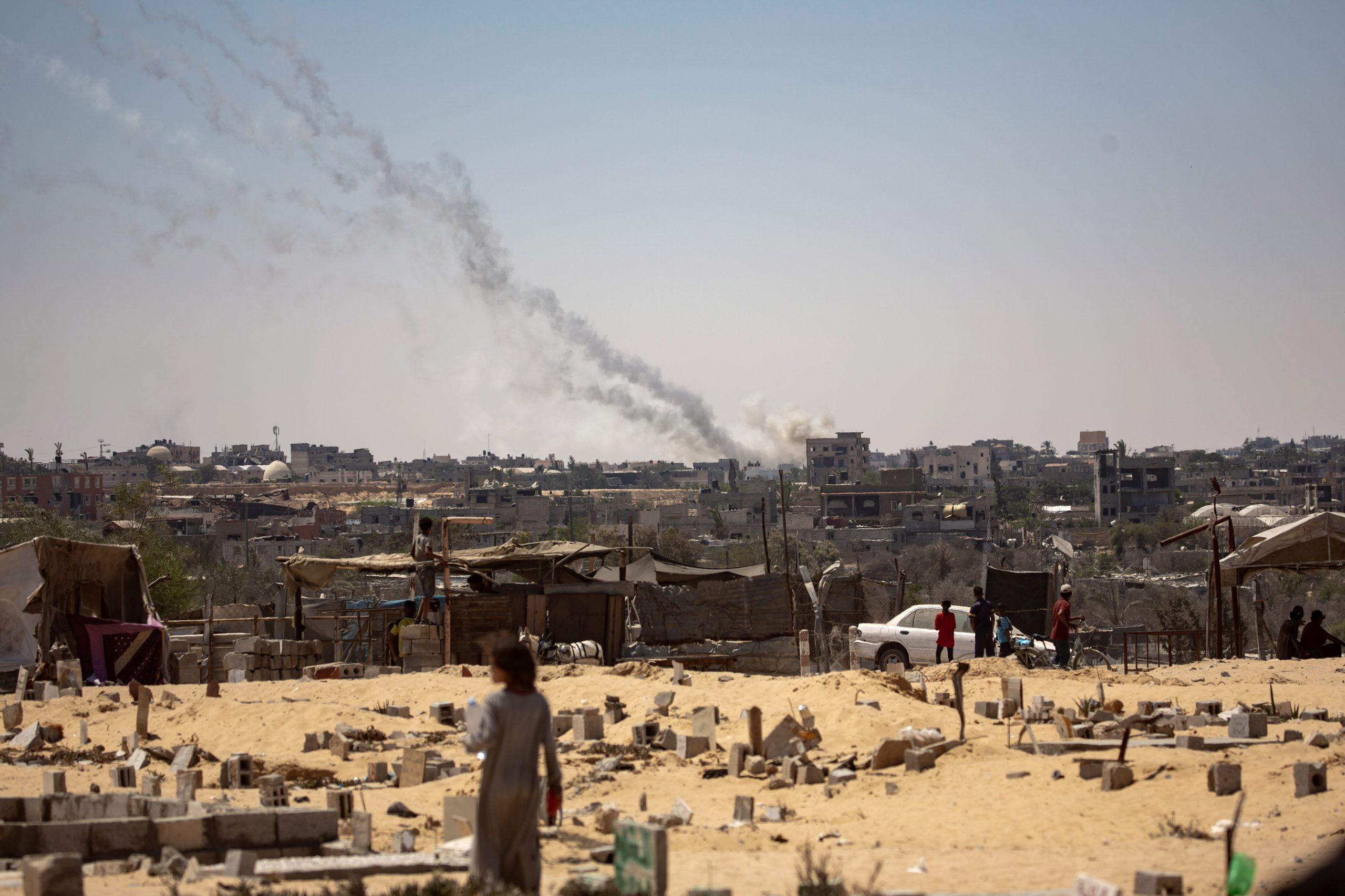 Negociações prosseguem para obter uma passagem em Gaza