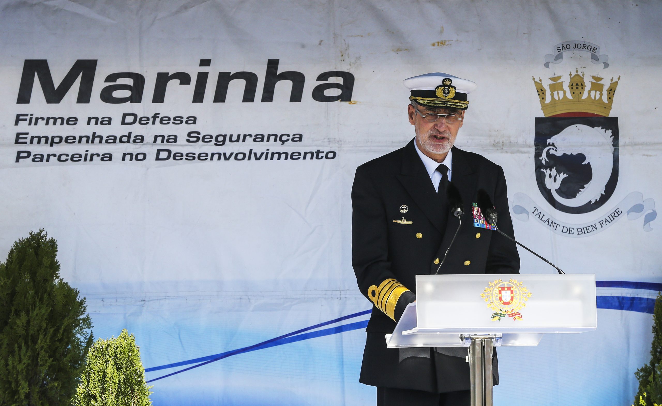 Almirante Gouveia e Melo: “Estamos a construir uma nova Marinha. Uma Marinha que assegura a defesa do país”