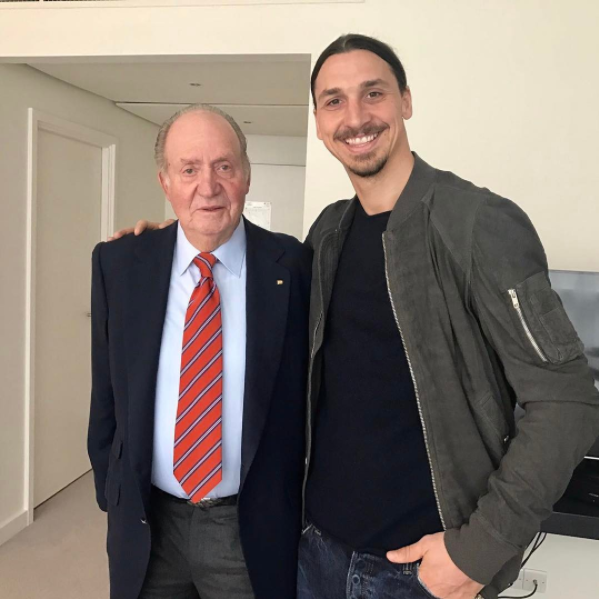 Zlatan a ser Zlatan: “Um Rei reconhece um Rei”