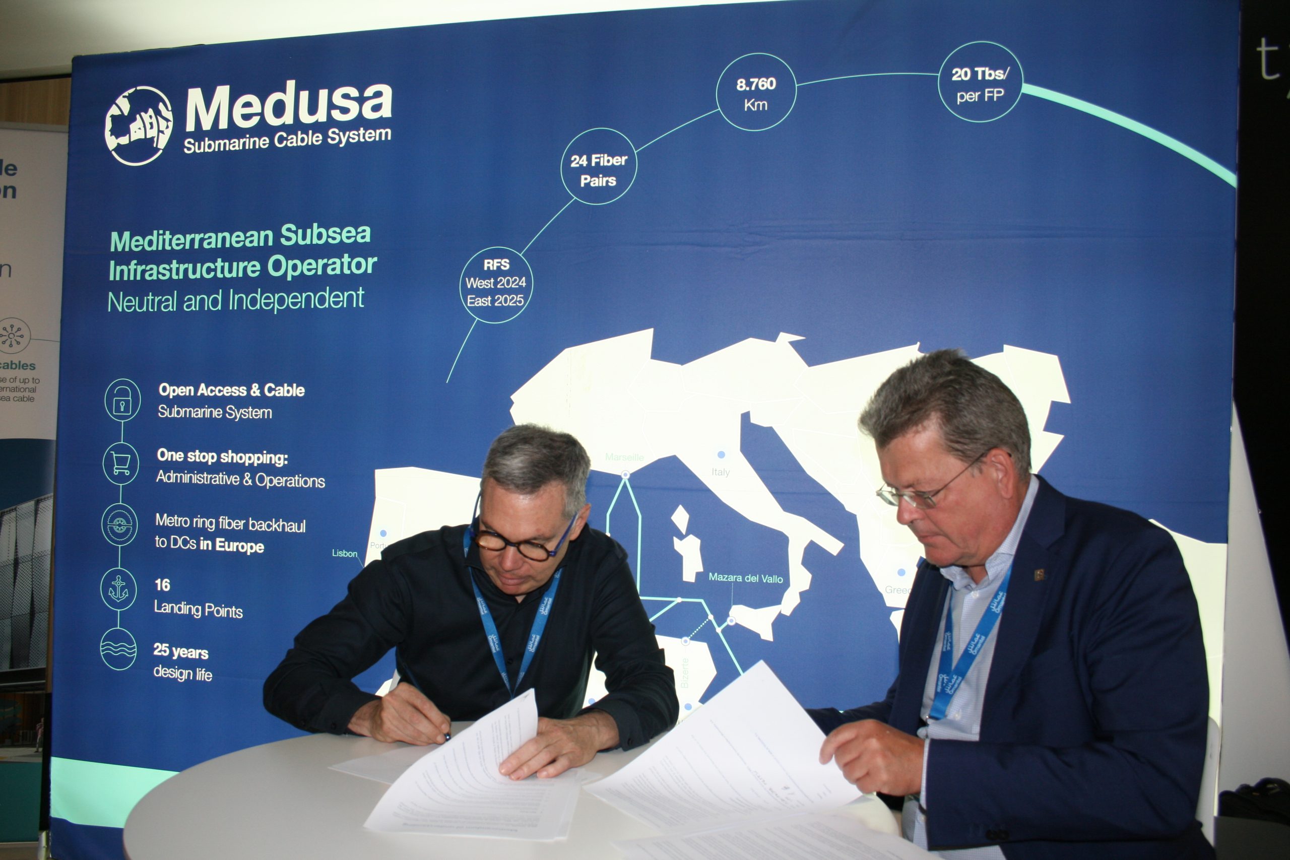 Carcavelos pode receber cabo submarino de alta velocidade em 2024. Altice assinou hoje acordo