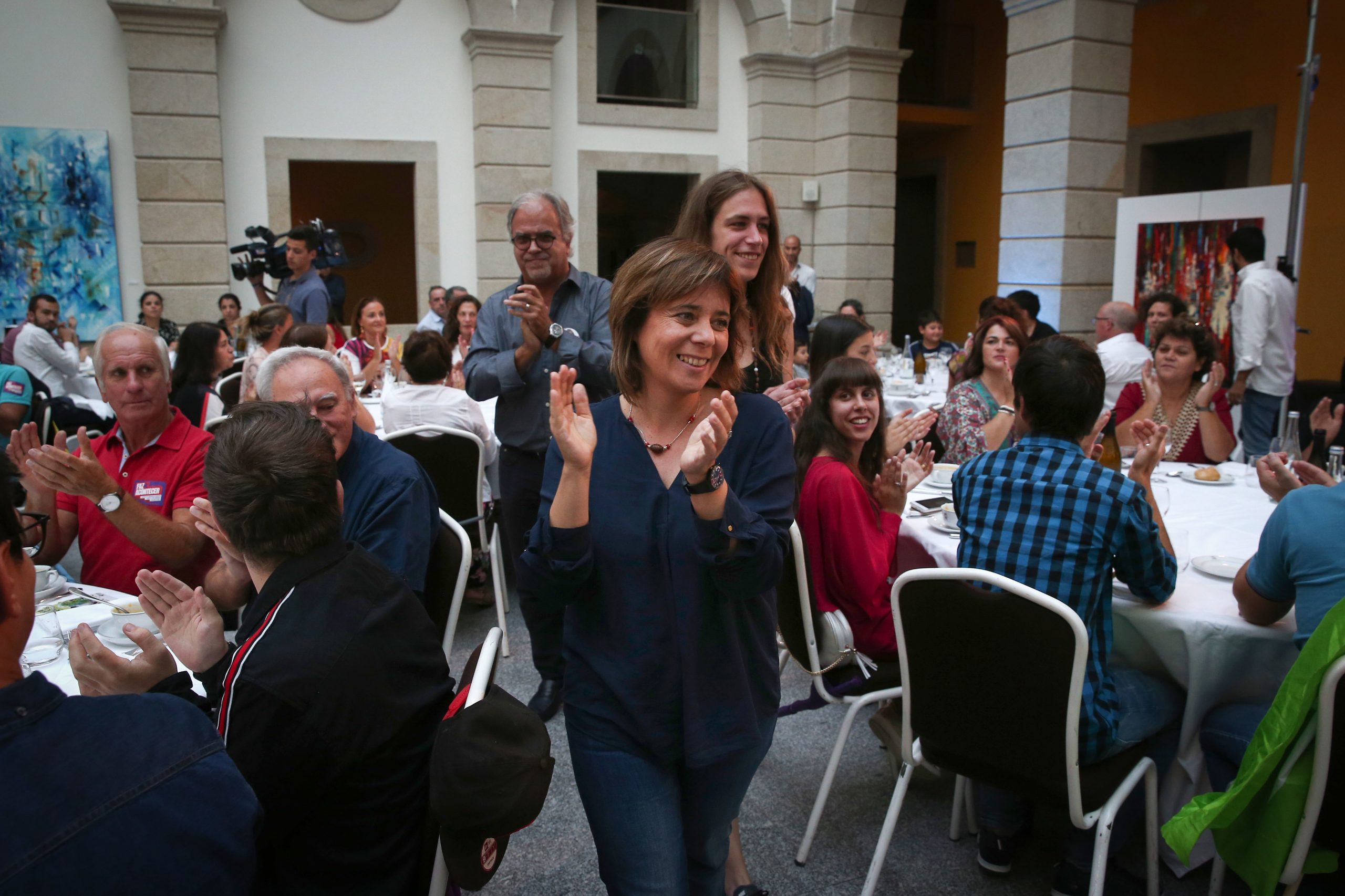 Catarina Martins acredita que Viseu pode ter pela primeira vez uma deputada à esquerda