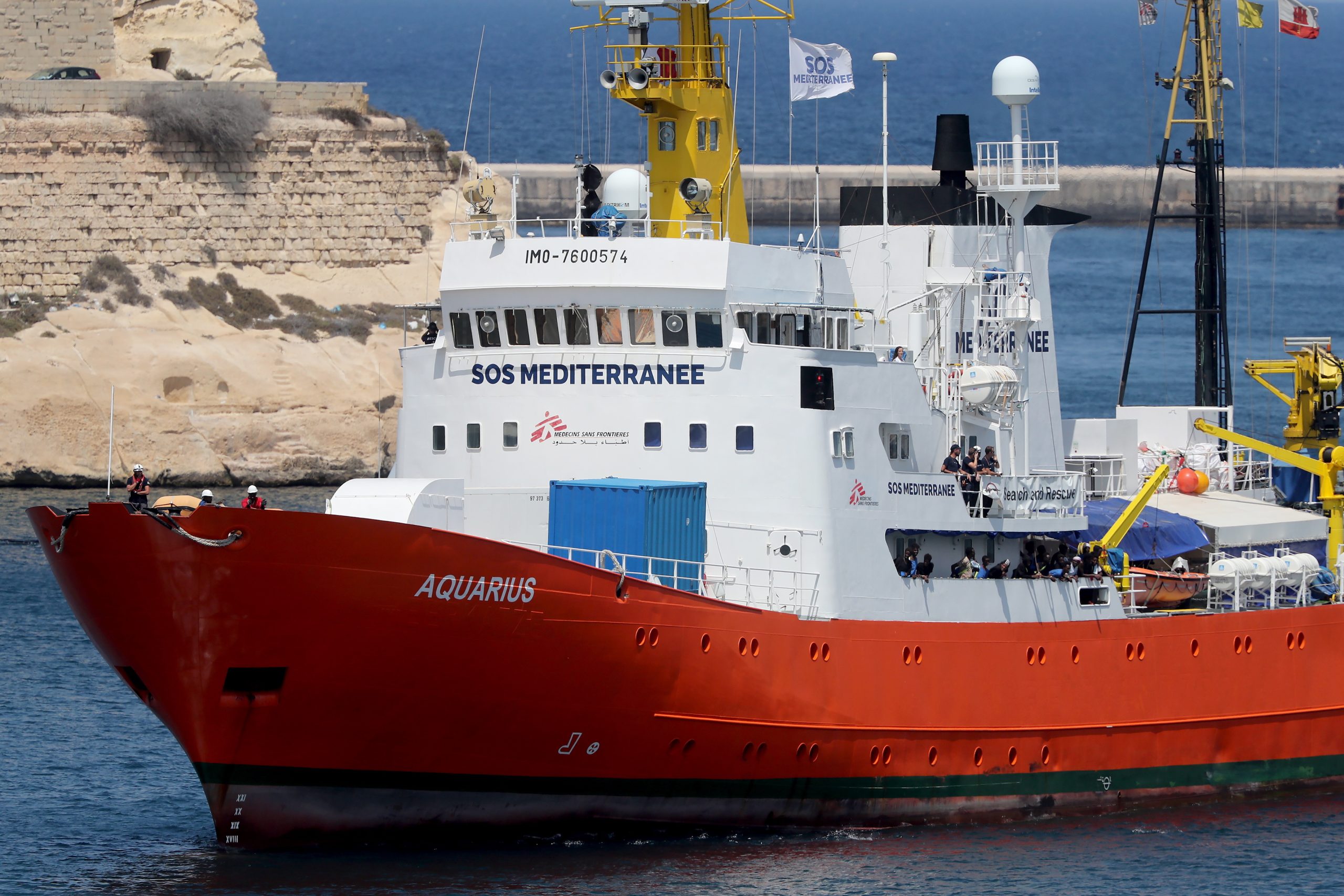 Justiça italiana pede sequestro do navio Aquarius