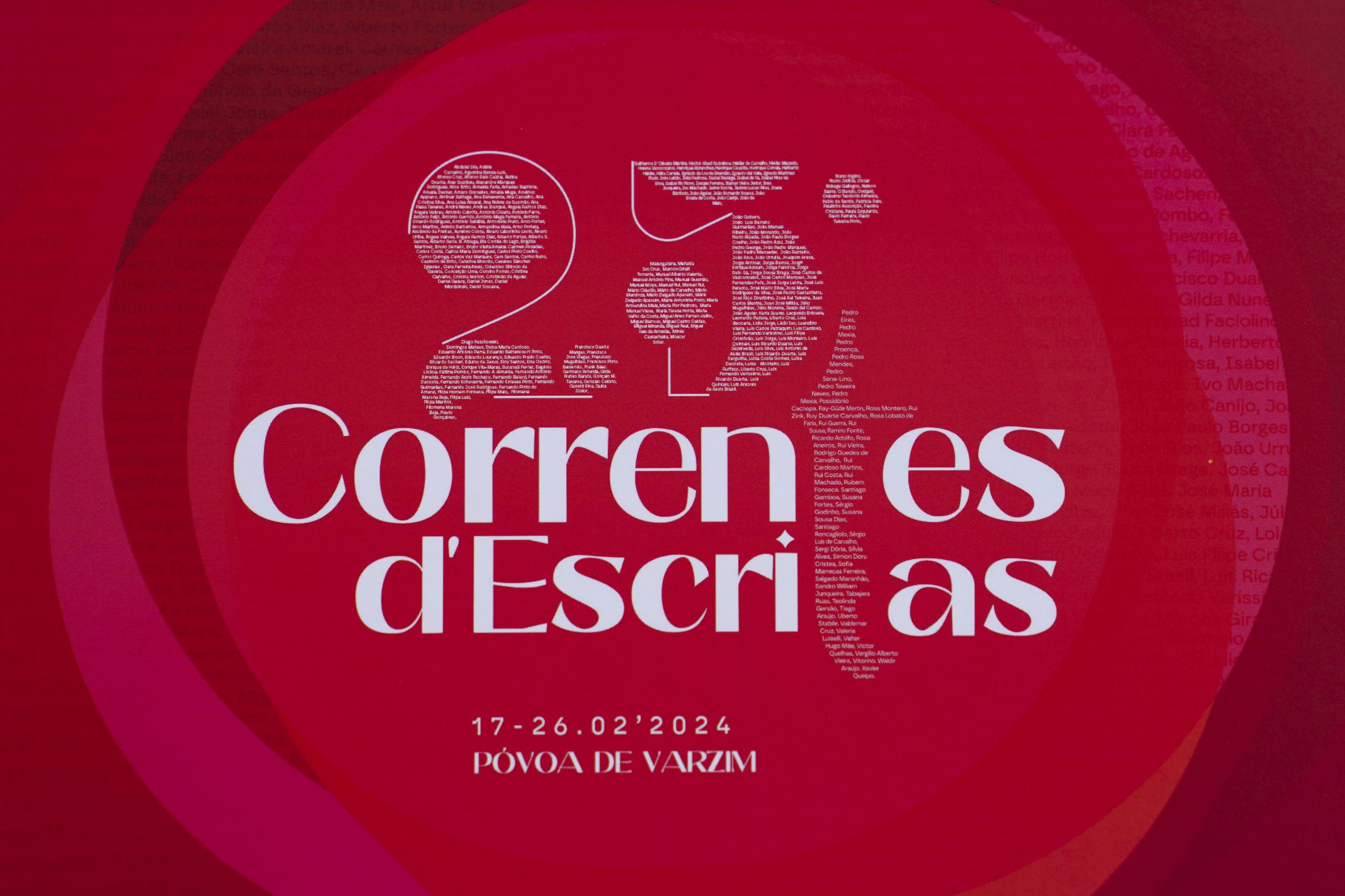 Festival literário Correntes d’Escritas sob o signo de Camões e Camilo começa hoje