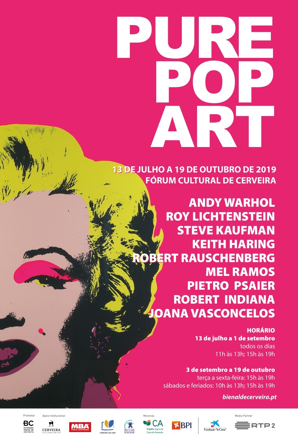 Joana Vasconcelos entre os “icones” da pop art em exposição no museu de Cerveira