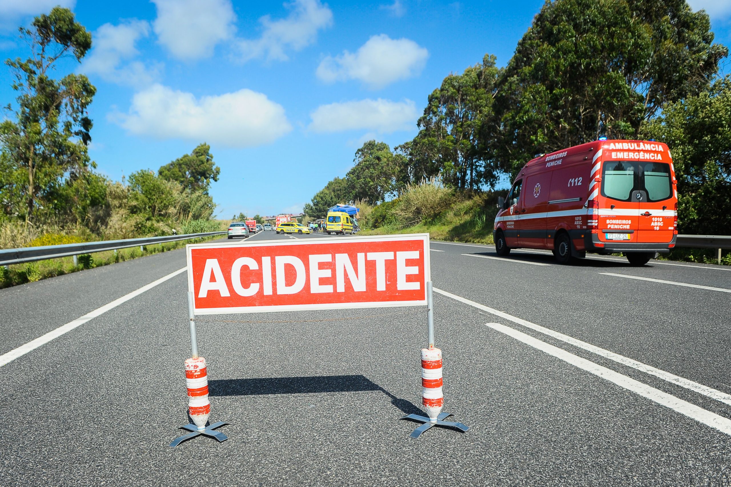 Acidentes nas estradas fizeram 285 mortos até 15 de agosto, menos 14 do que em 2018