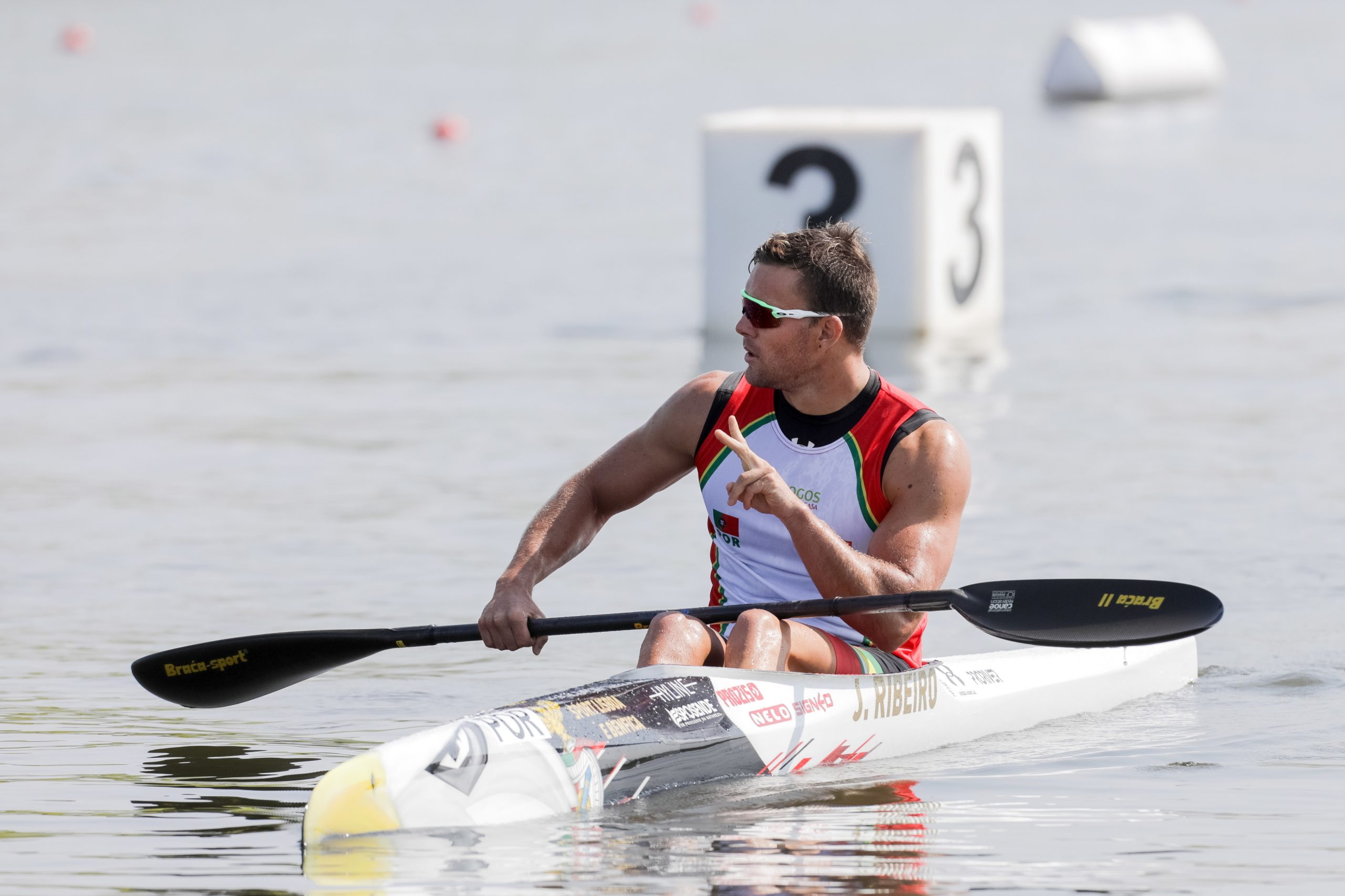 João Ribeiro destaca-se nos Nacionais de canoagem com os títulos em K1 200 e 500