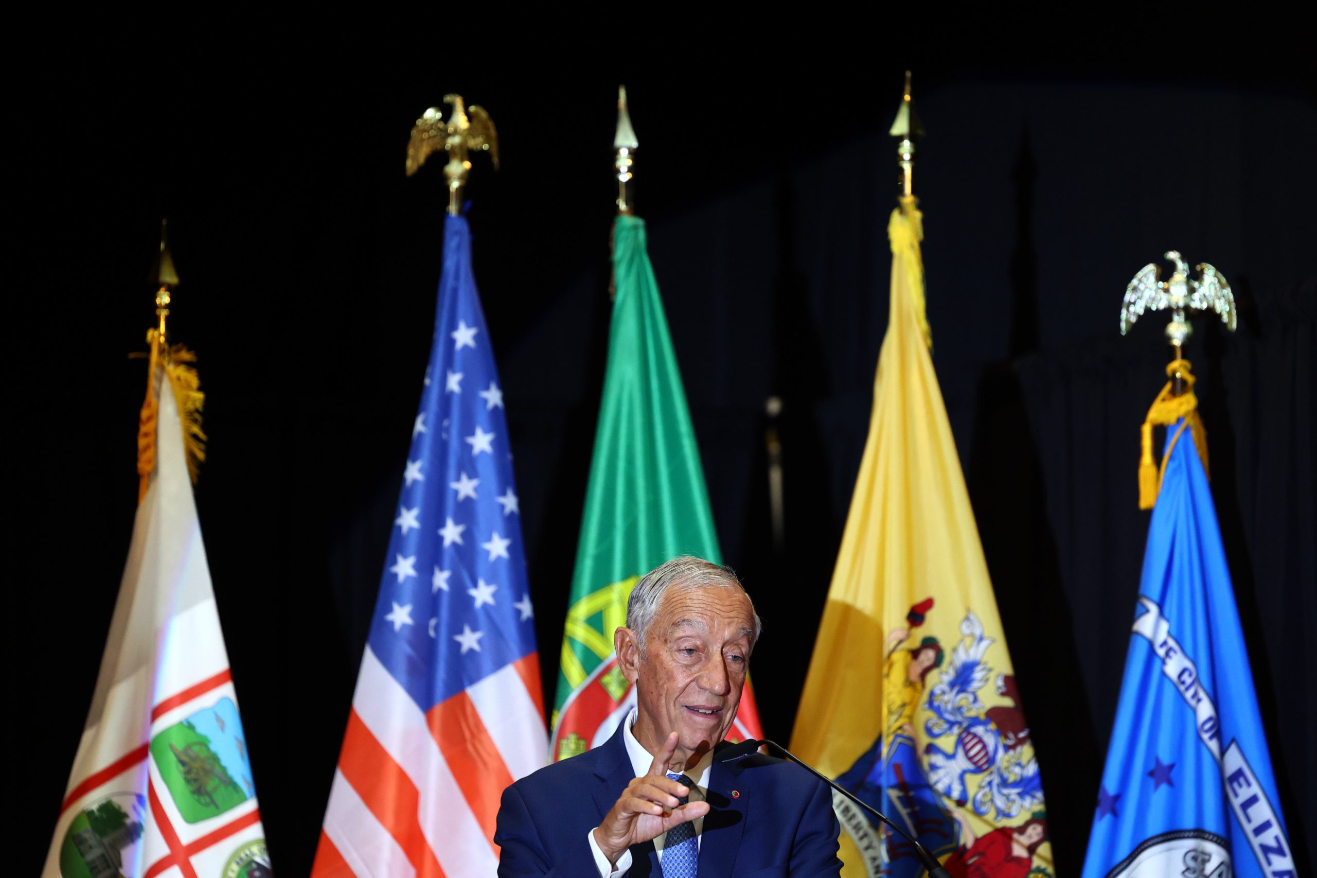 Marcelo diz que comunidade portuguesa nos EUA “está segura, está firme e está a crescer”