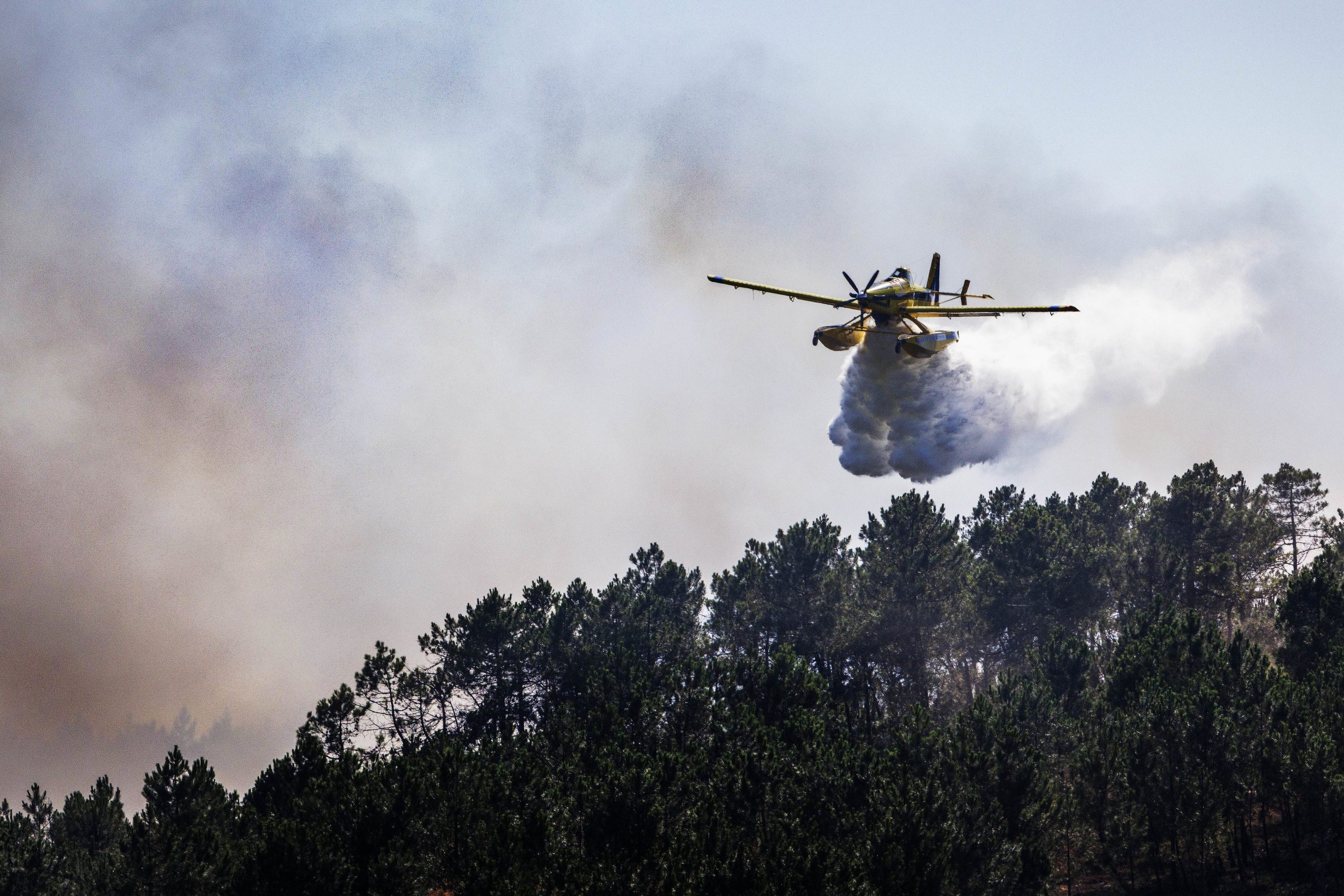 Incêndios: Sete meios aéreos reforçam combate em Vila Pouca de Aguiar