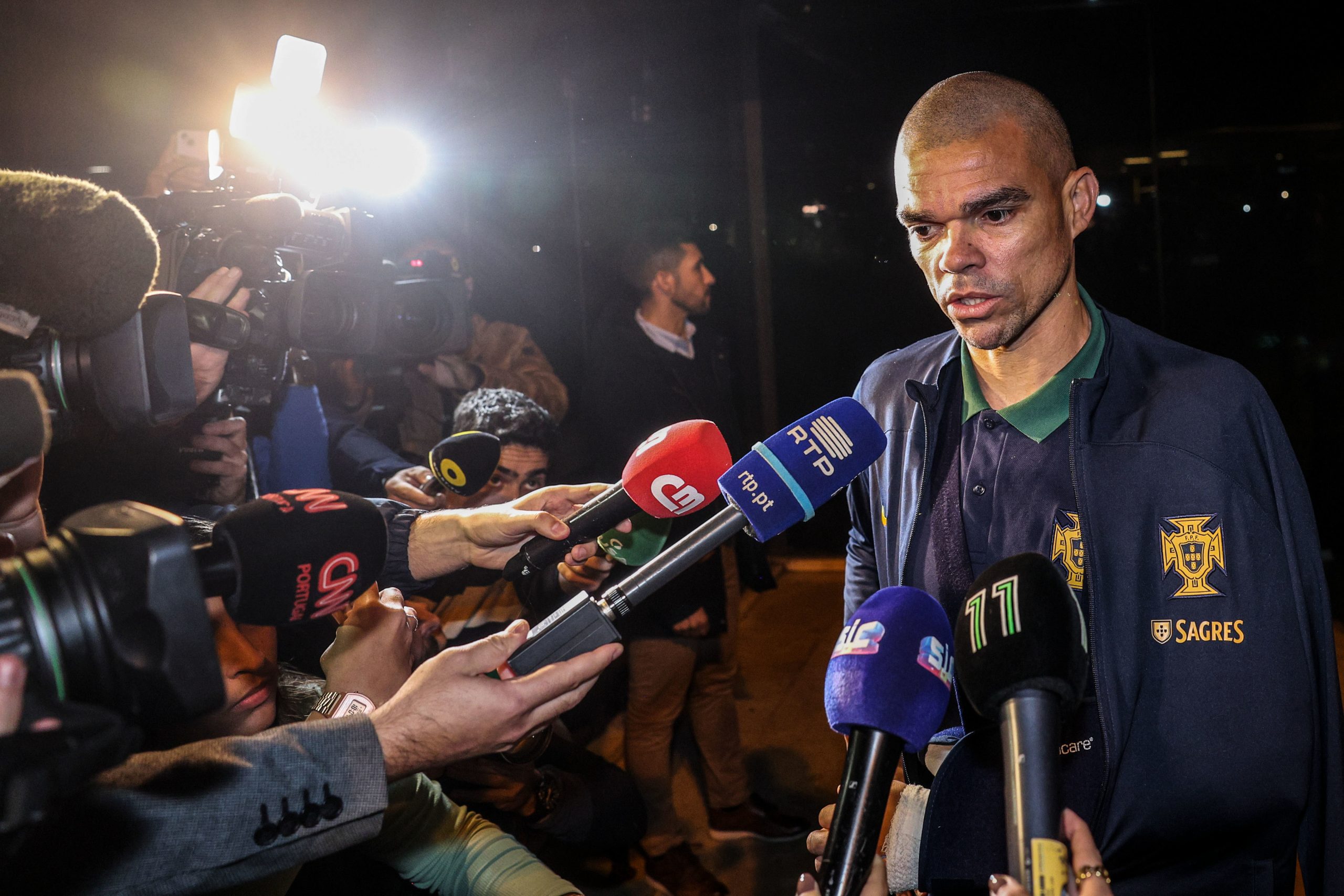 Pepe efetua trabalho de ginásio um dia após ter alta hospitalar