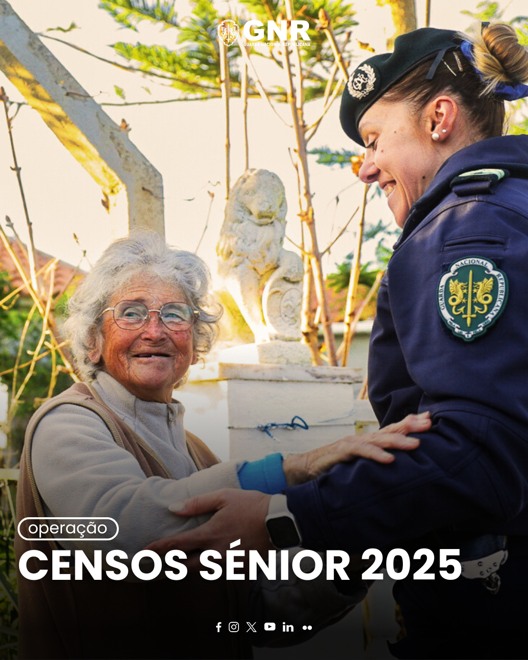 GNR contactou mais de 35 mil idosos na operação “Censos Sénior 2025”