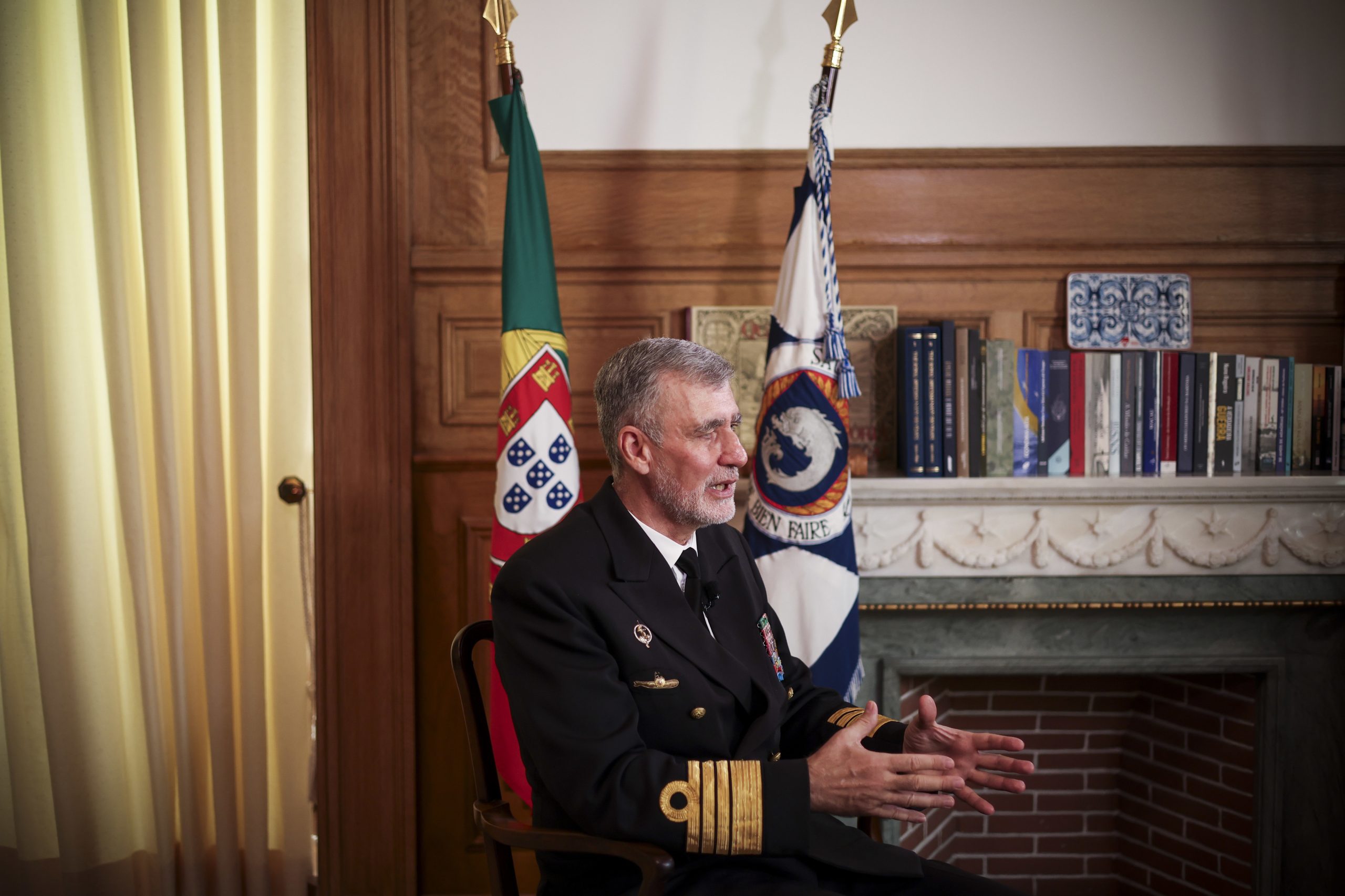 Gouveia e Melo destaca valor estratégico para a NATO dos seis novos patrulhas oceânicos