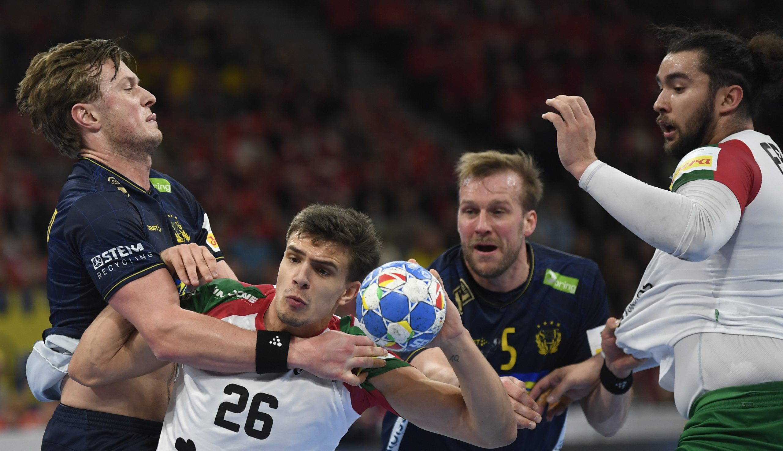 Europeu de Andebol: Portugal joga com Países Baixos a presença na luta pelo quinto lugar