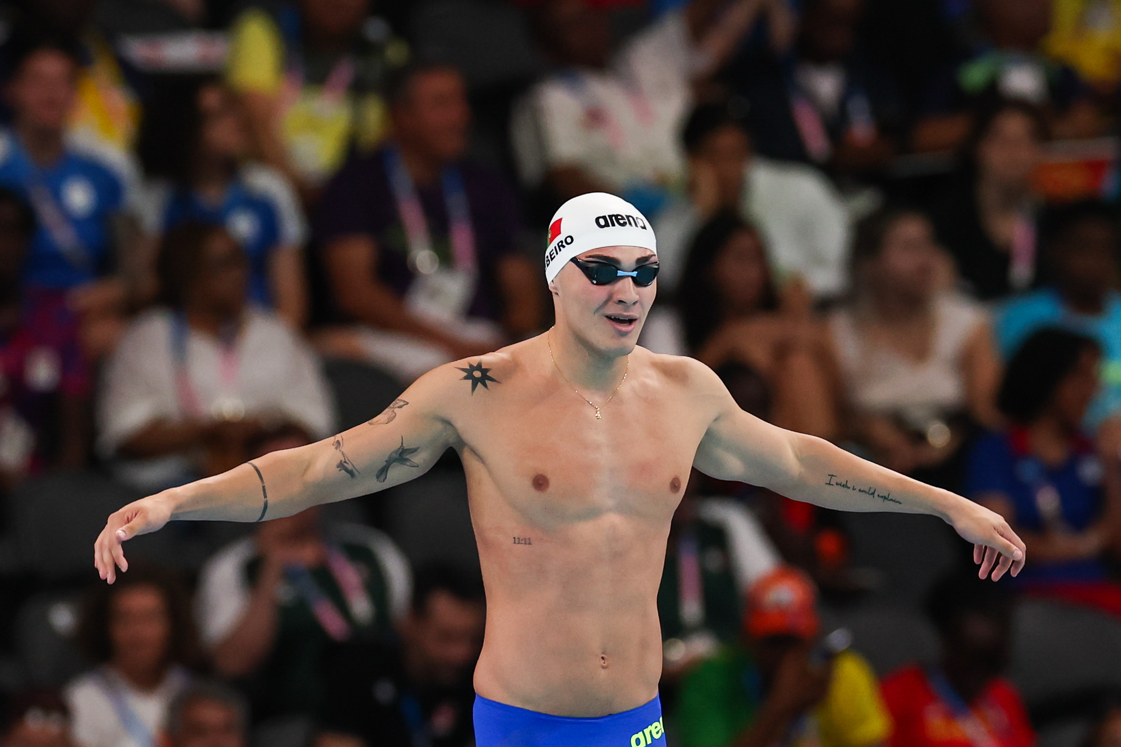 Diogo Ribeiro procura a final dos 100 metros mariposa